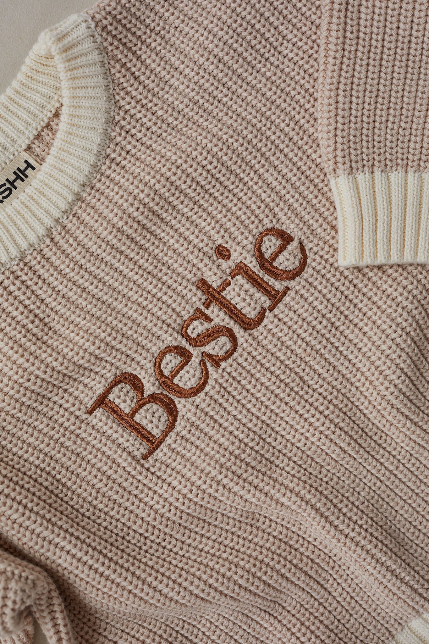 Chunky Knit Sweater - Stone
