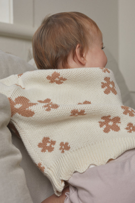 Hand Embroidered Posie Knit Sweater