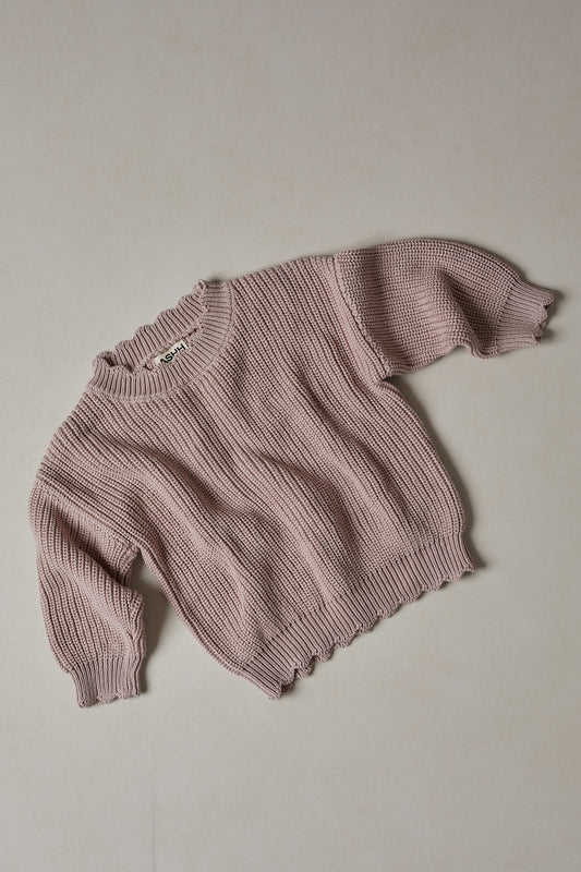 Sunday Knit Sweater - Vintage Dusk