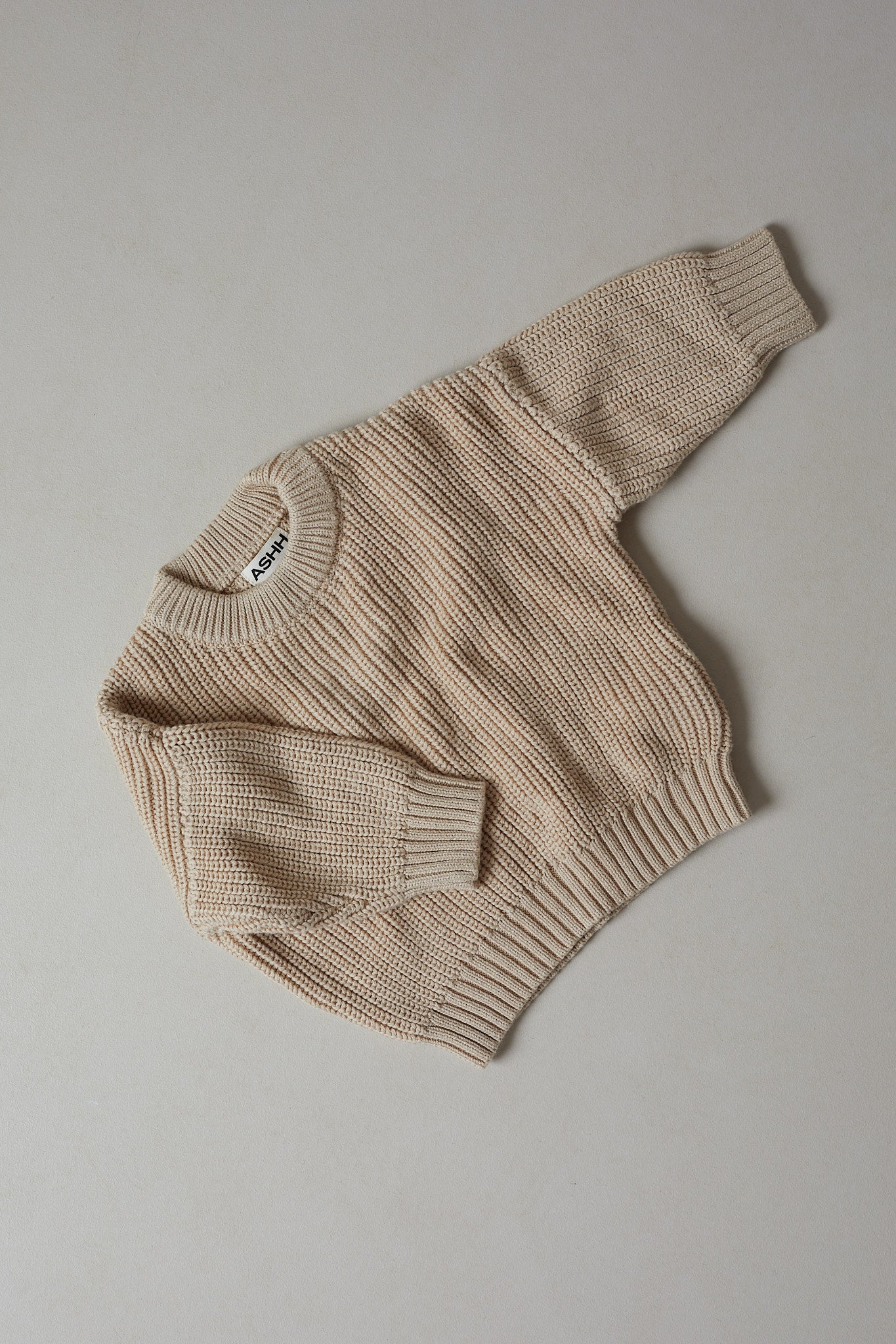 Heritage Knit Sweater - Oak
