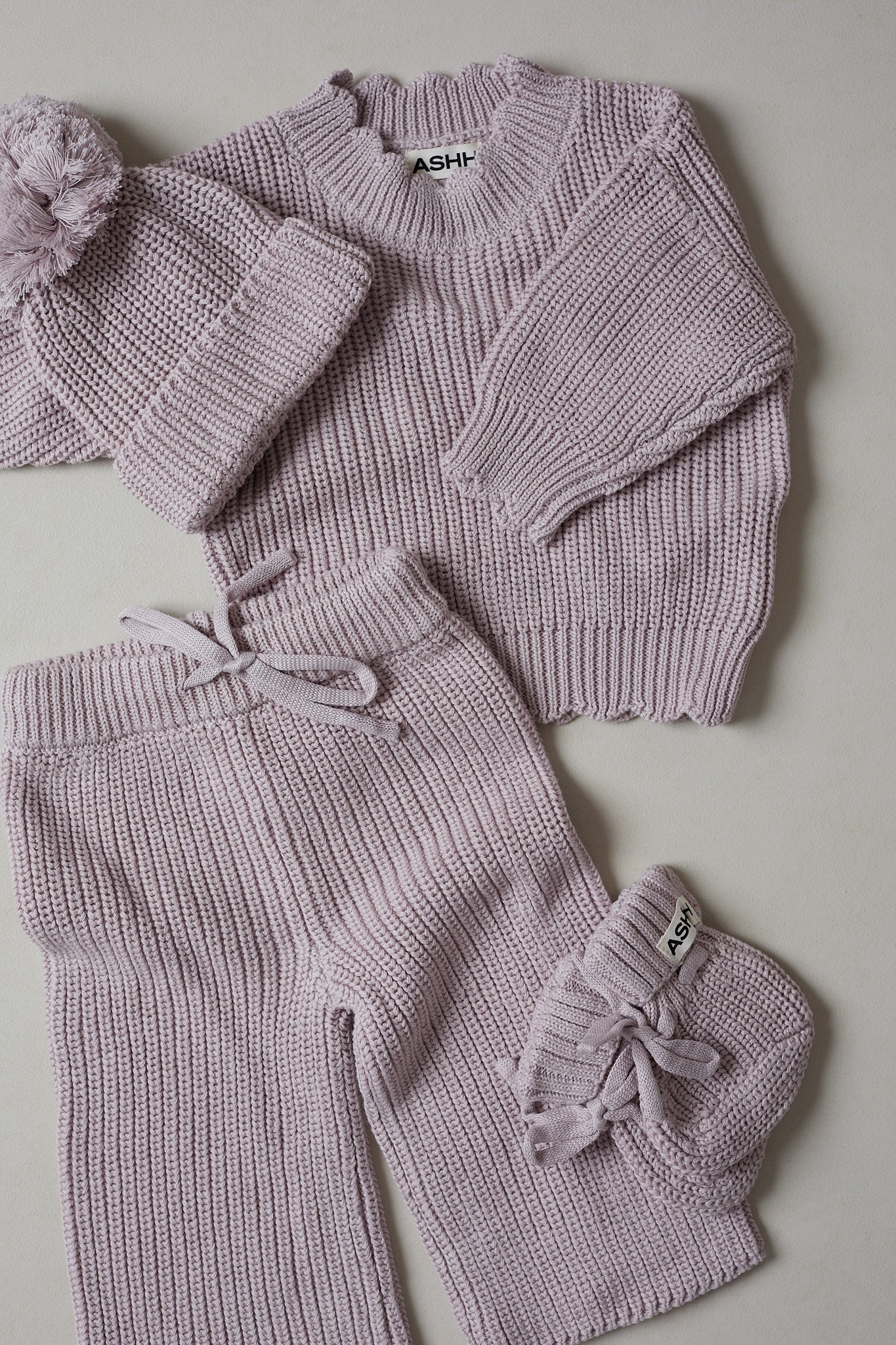 Sunday Knit Sweater - Plum
