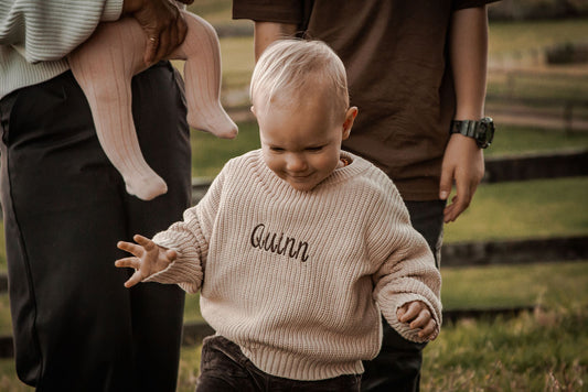 Heritage Knit Sweater - Oak
