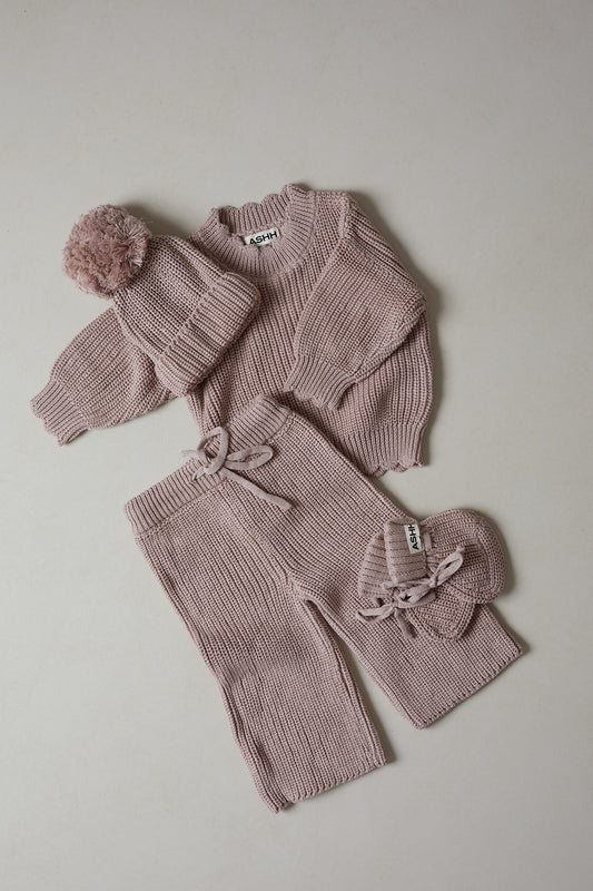 Chunky Knit Beanie - Vintage Dusk