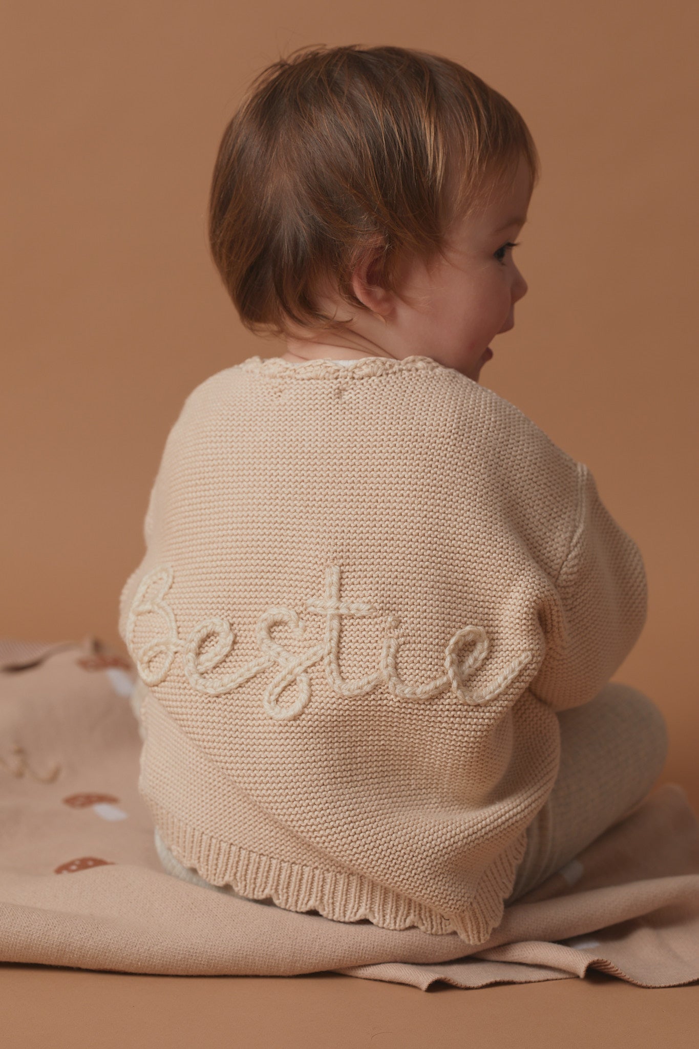 Hand Embroidered Rue Knit Cardigan