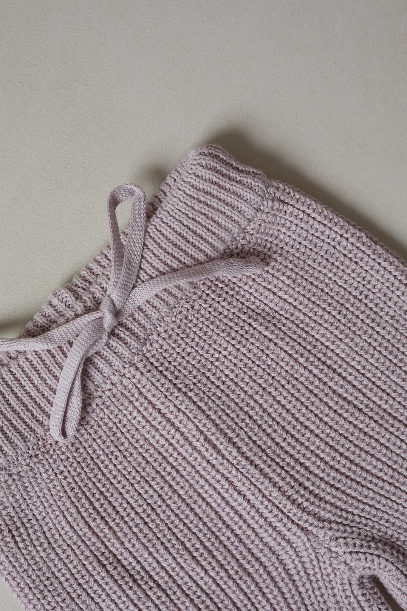 Stormi Wide Leg Knit Pant - Plum