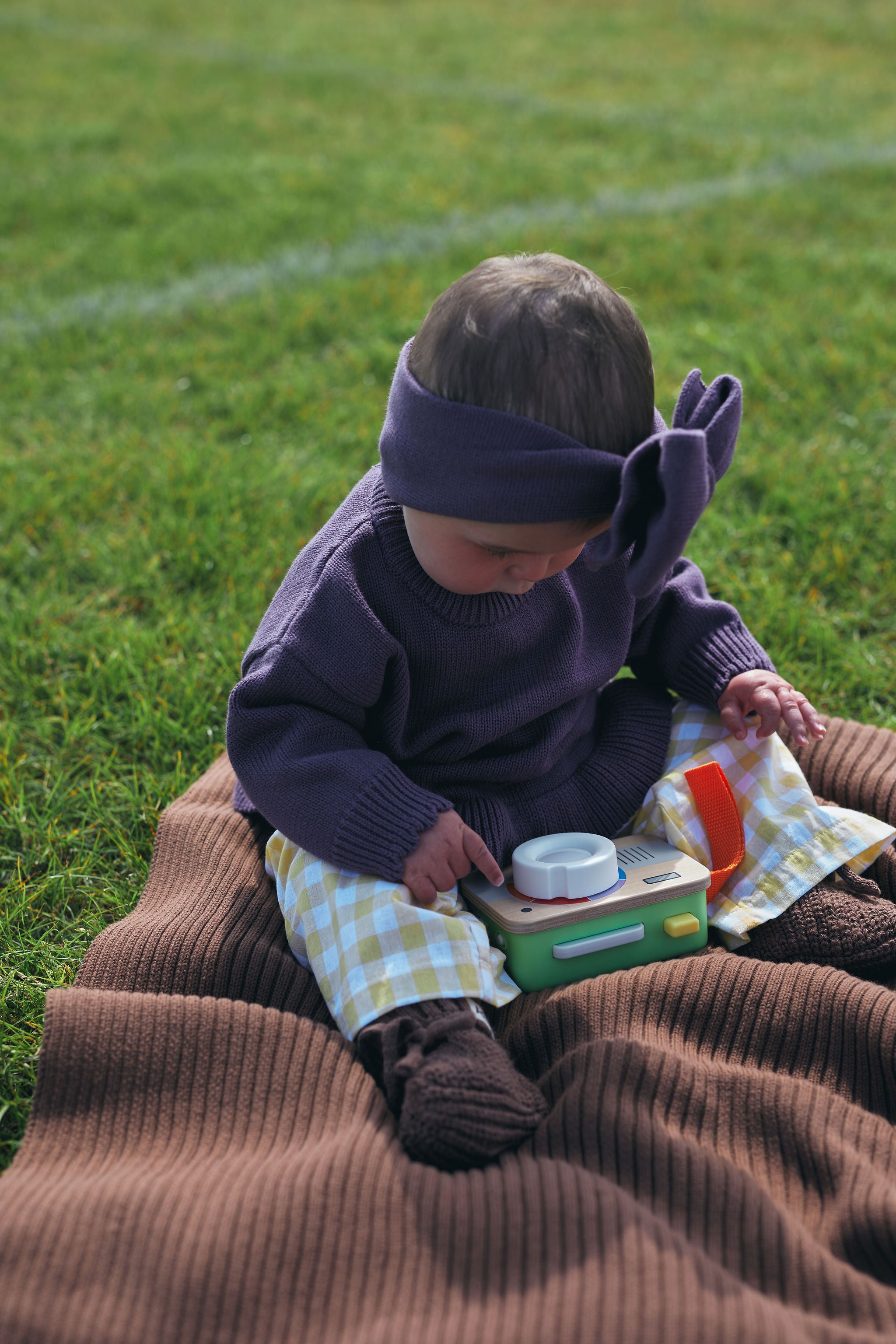 Paysie Frill Sweater - Violet