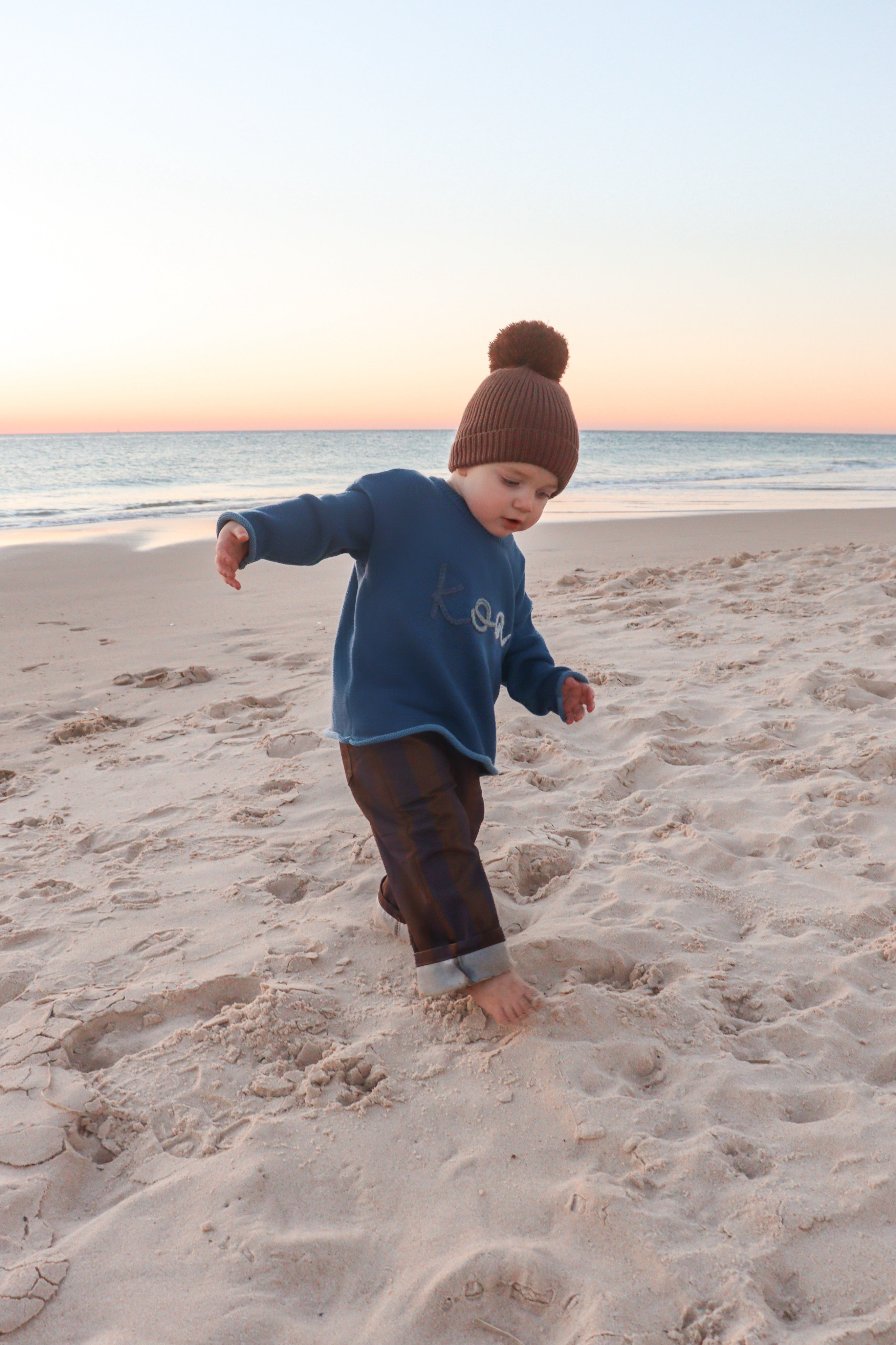 Picnic Pant - Moss Stripe