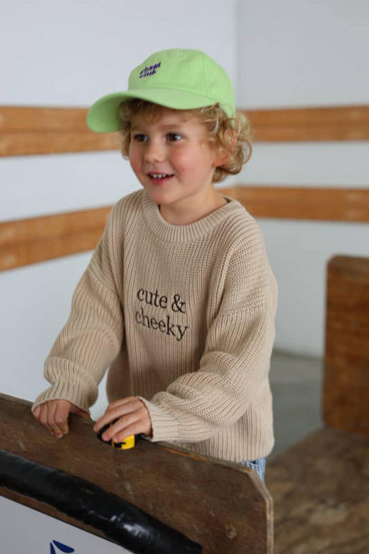 Heritage Knit Sweater - Oak