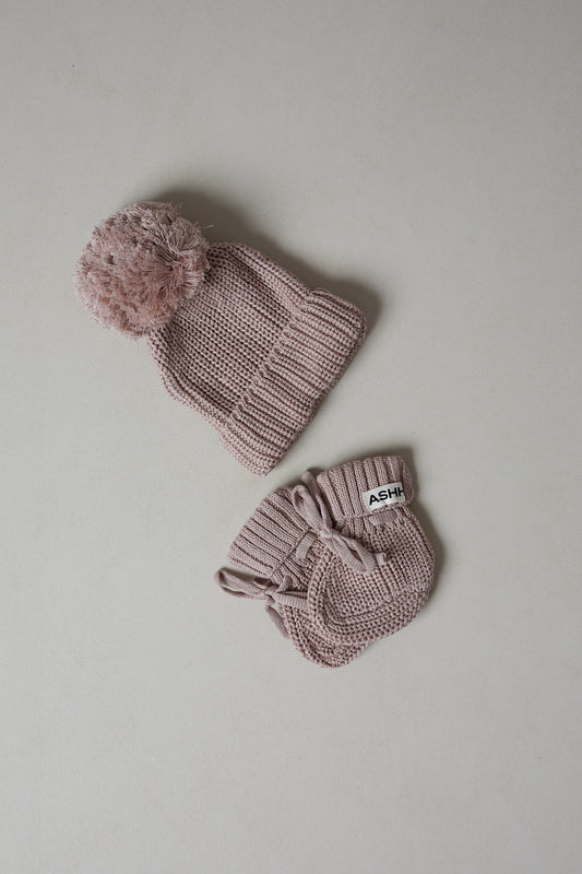 Chunky Knit Beanie - Vintage Dusk