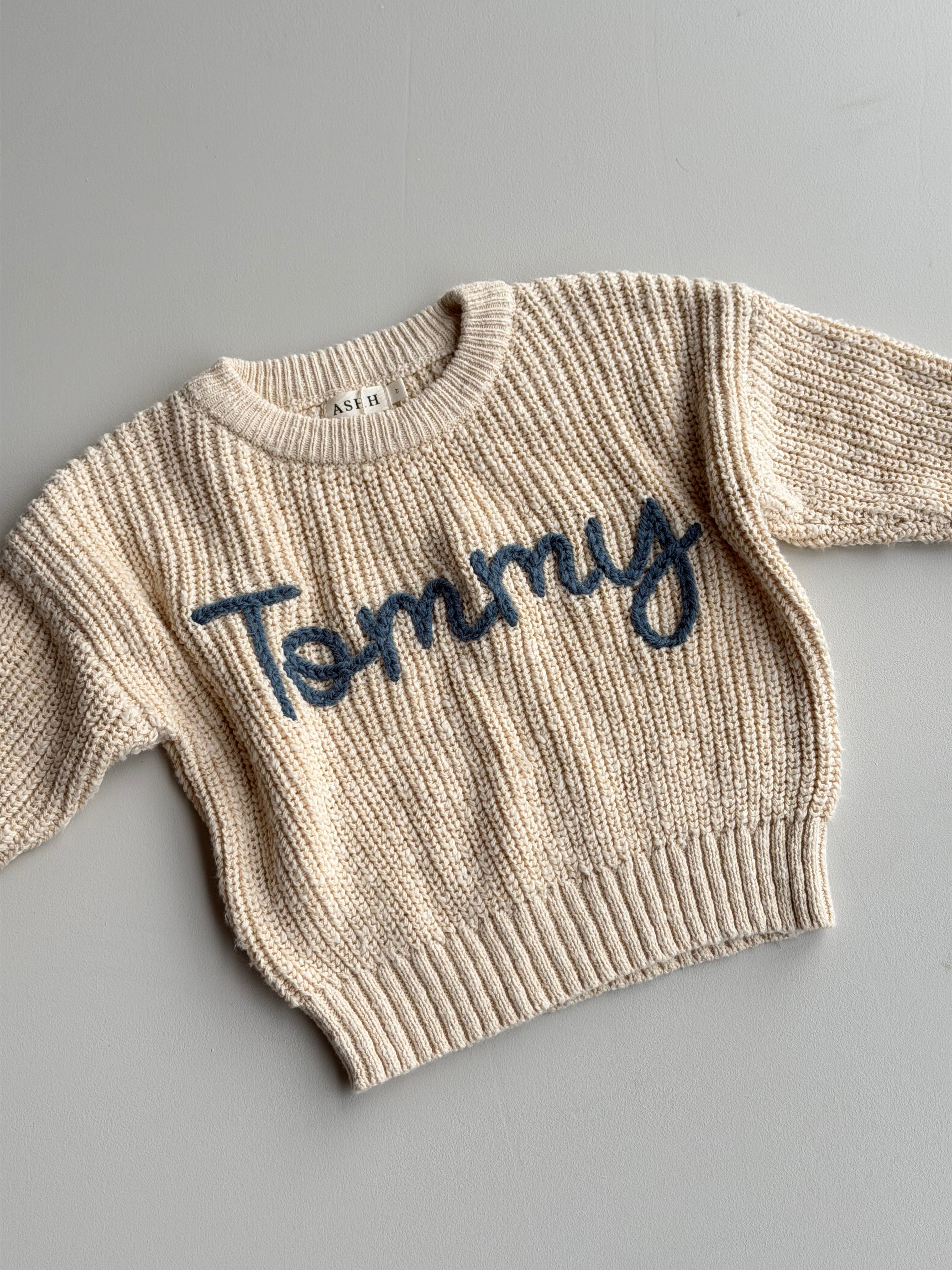 Darcy Textured Knit Sweater | Honey