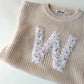 Initial Design Oversized Knit Sweater