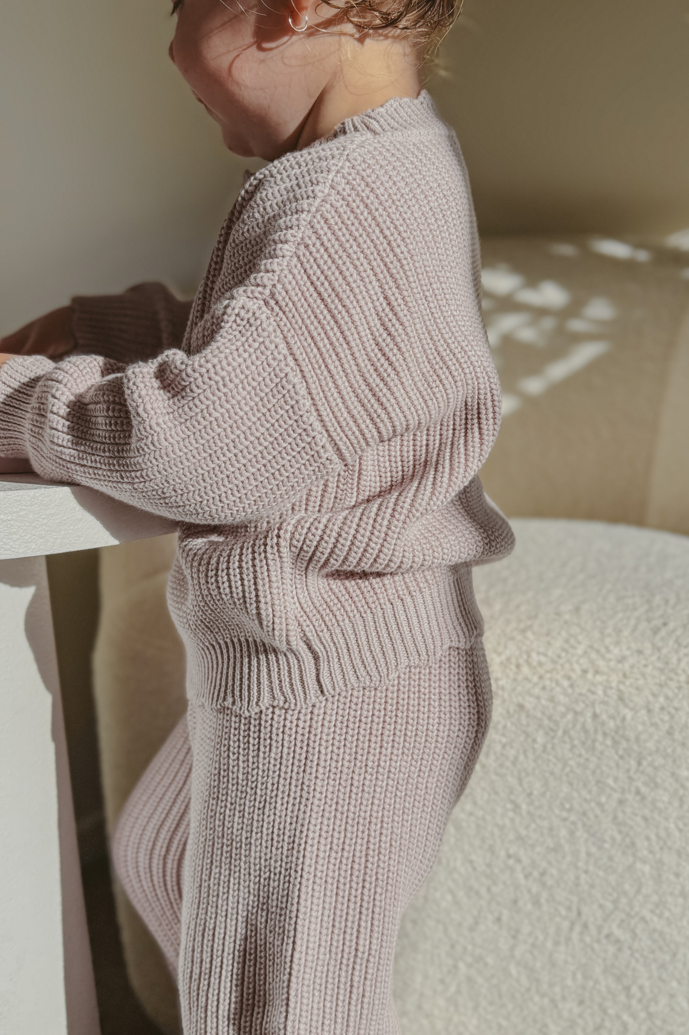 Sunday Knit Sweater - Plum