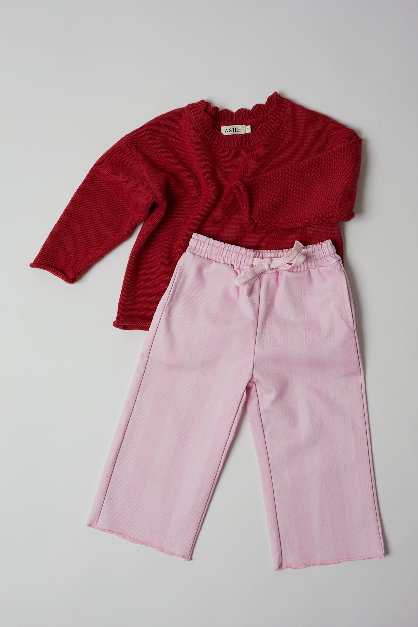 Poppy Knit Sweater - Cherry Red