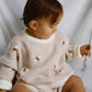 Busy Bee/Little Daisies Custom Chunky Knit Sweater