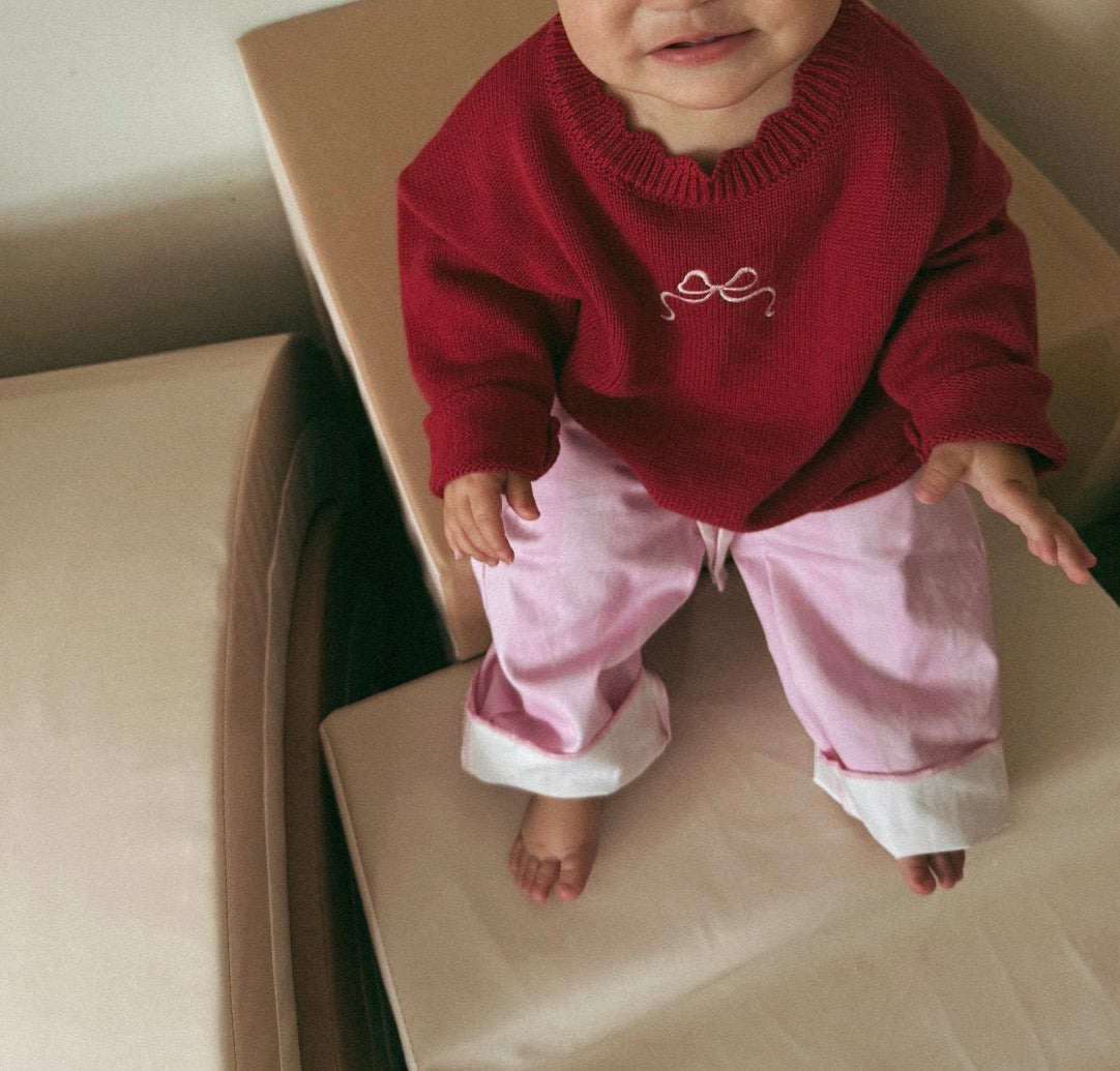 Picnic Pant - Pink Stripe