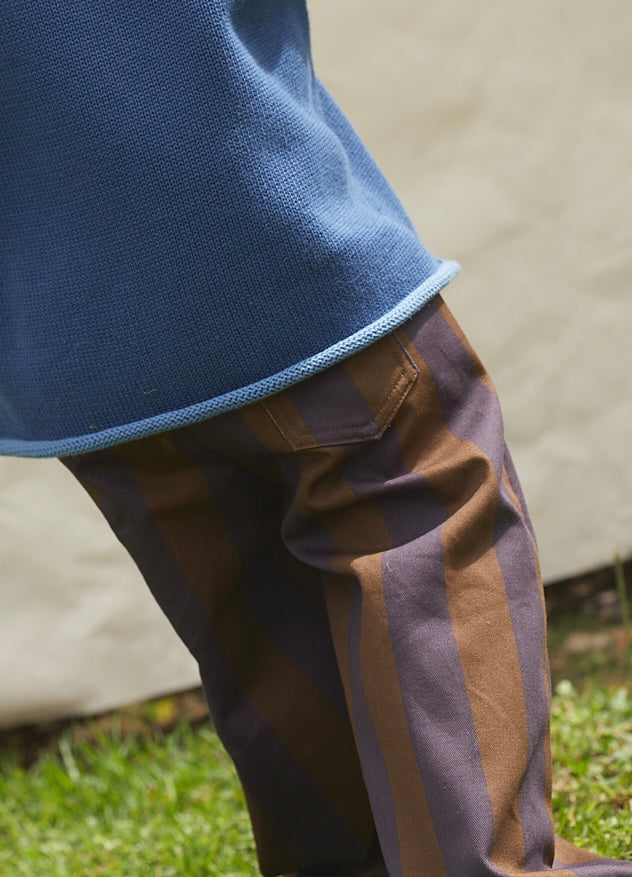 Picnic Pant - Moss Stripe