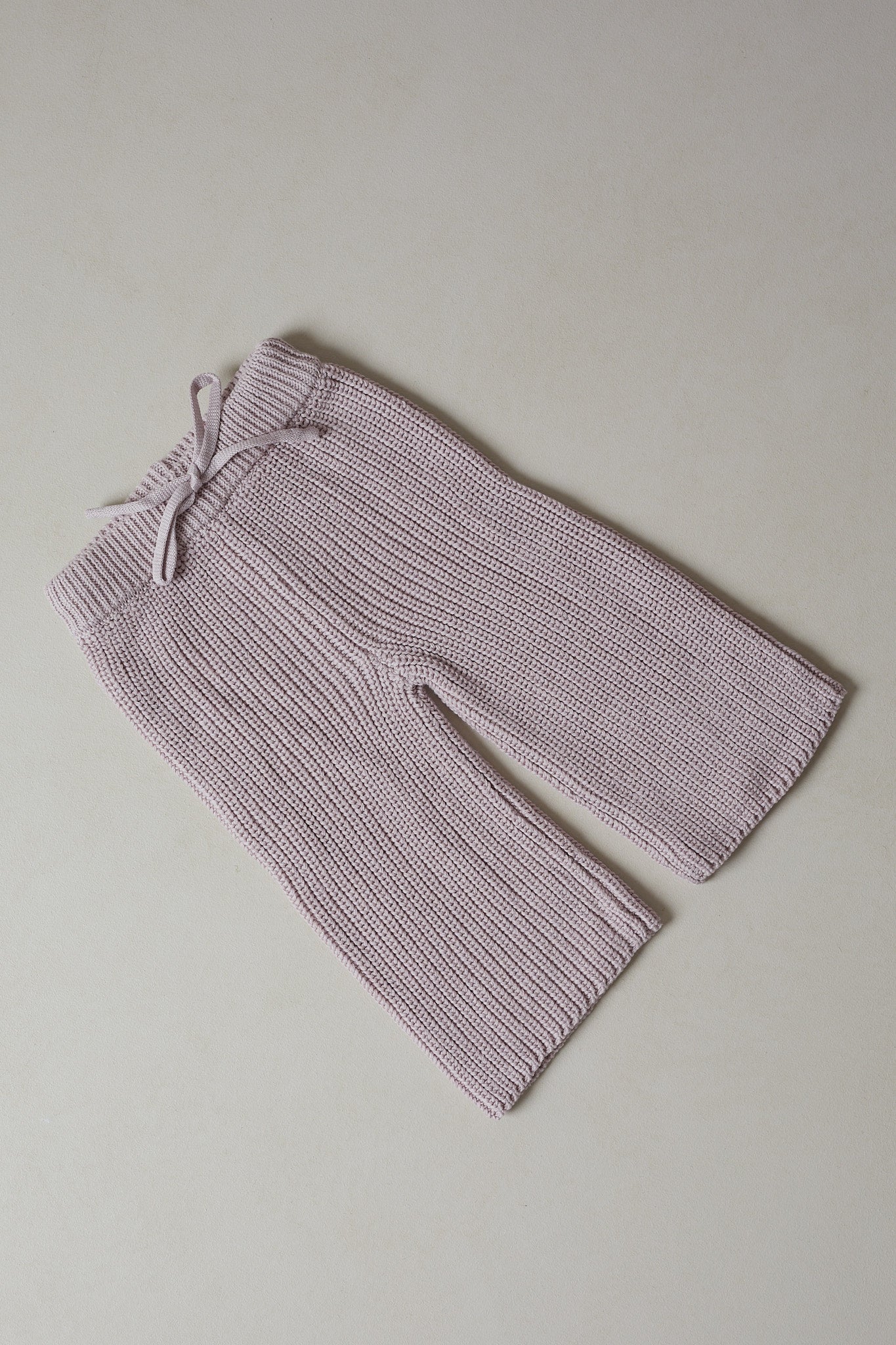 Stormi Wide Leg Knit Pant - Plum