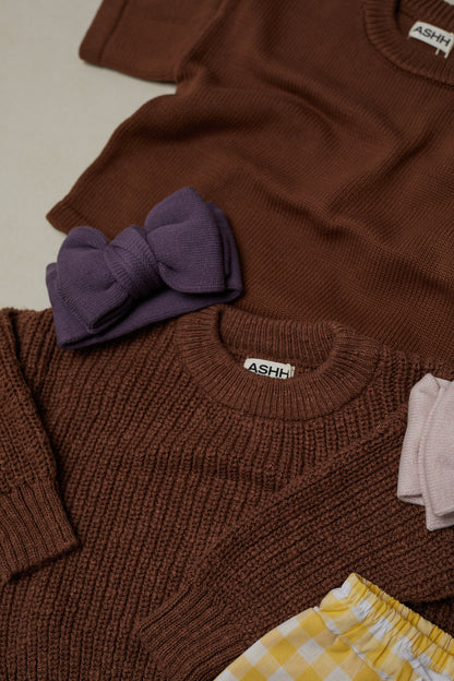 Sweetheart Bow - Violet