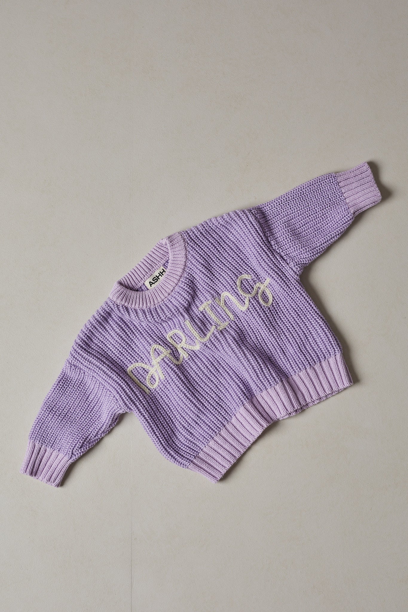 Chunky Knit Sweater - Wisteria