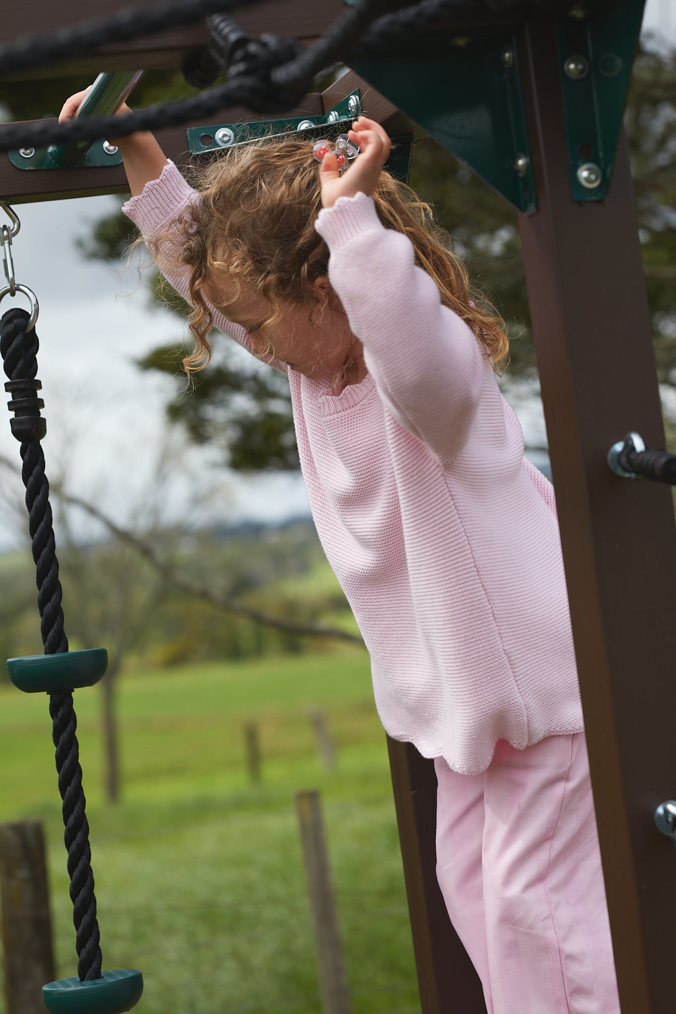 Sweetheart Sweater - Ballet Pink