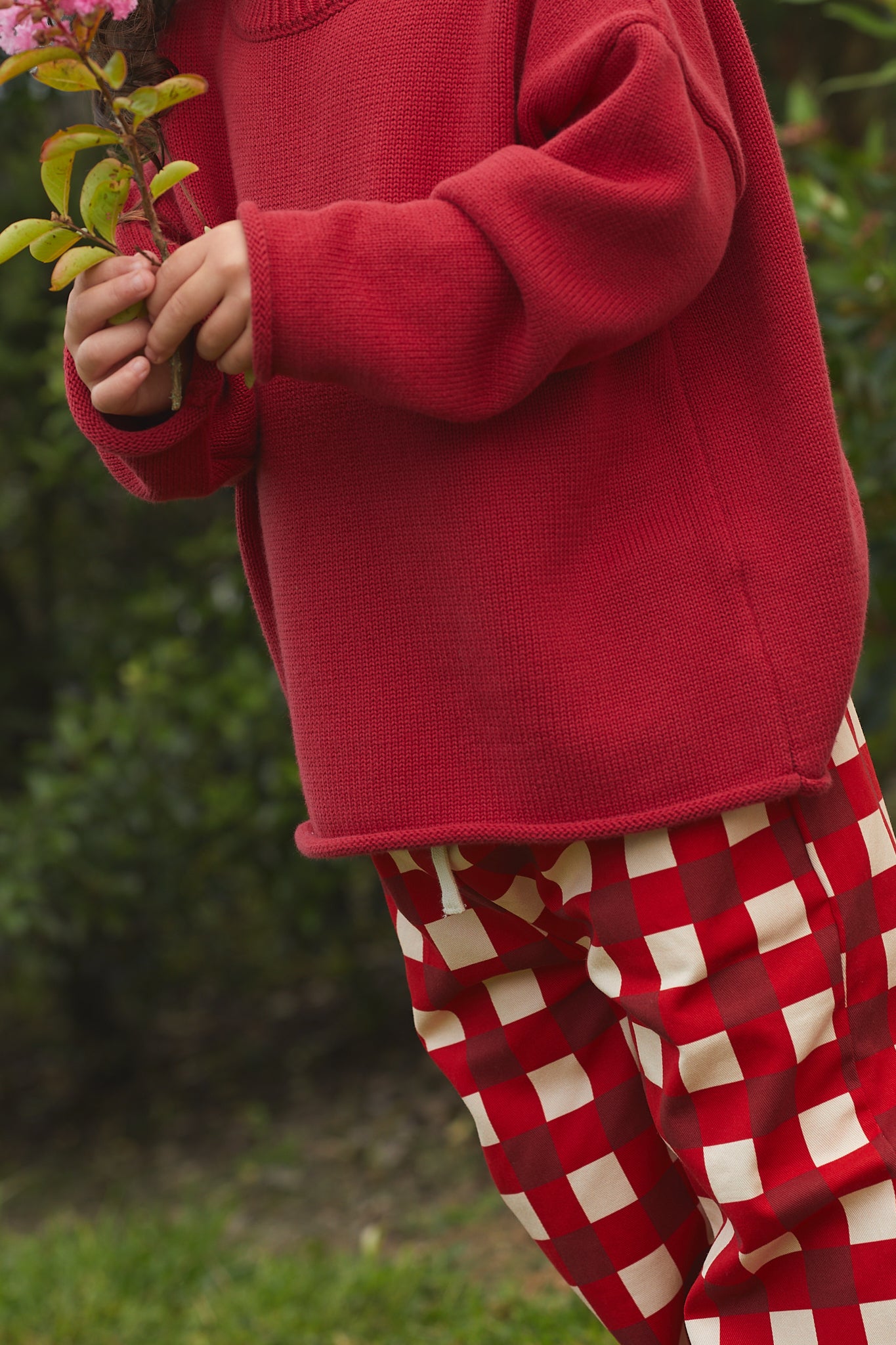 Picnic Pant - Cherry Check