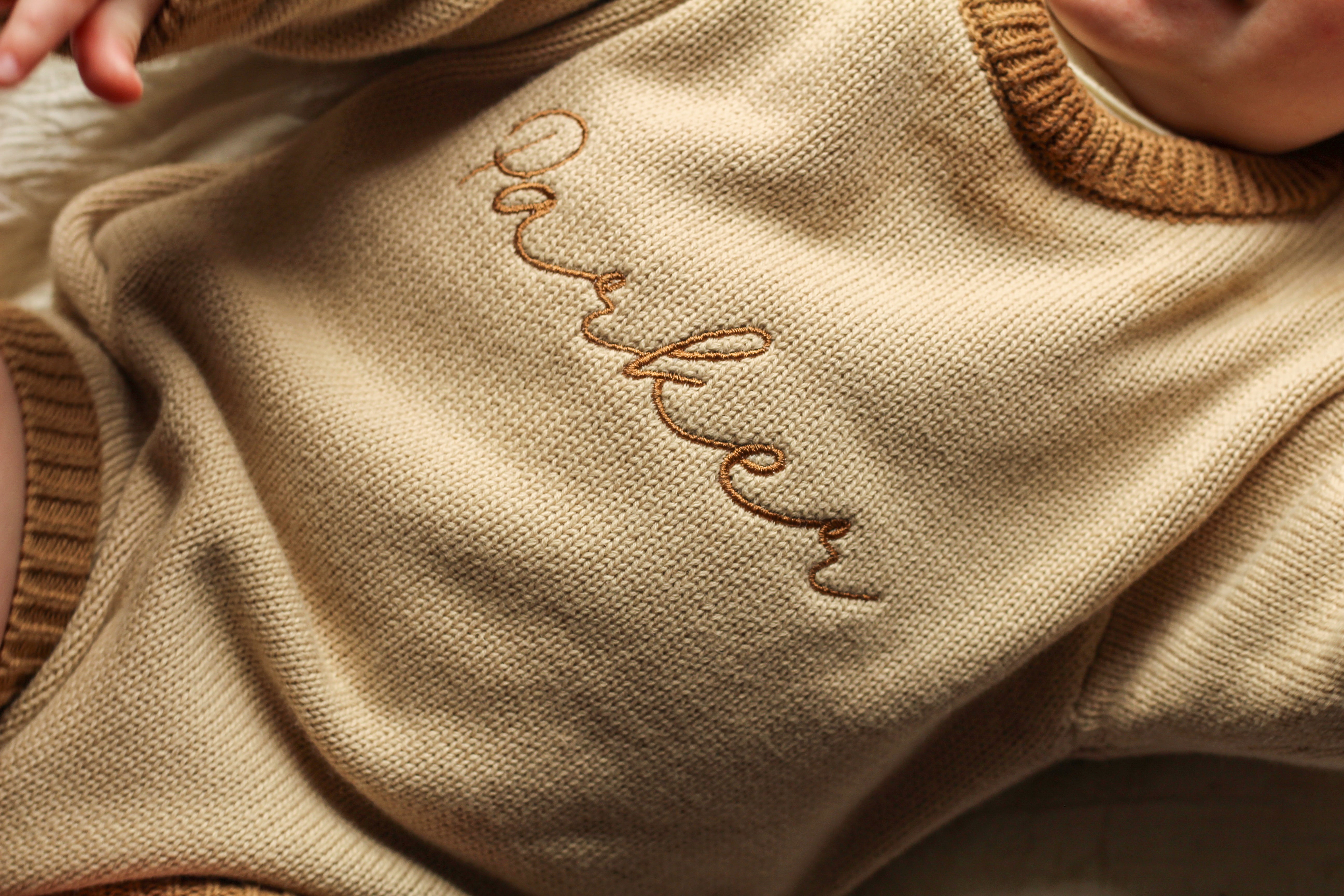 Rowe Flat Knit Romper | Caramel