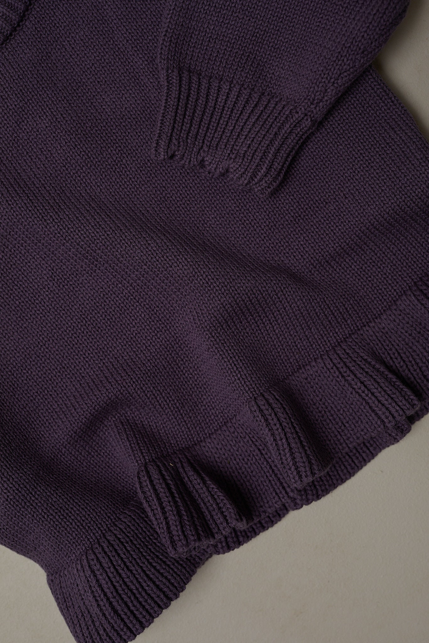 Paysie Frill Sweater - Violet
