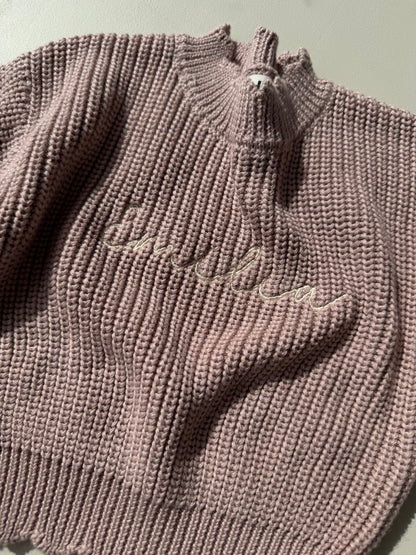 Sunday Knit Sweater - Vintage Dusk
