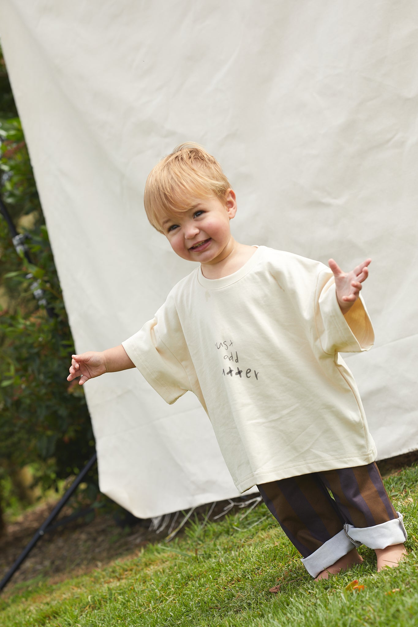 Picnic Pant - Moss Stripe