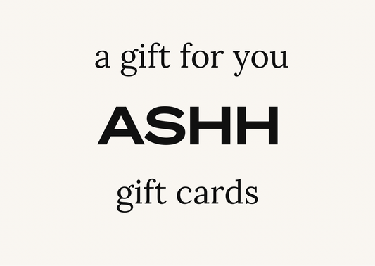 ASHH digital gift cards