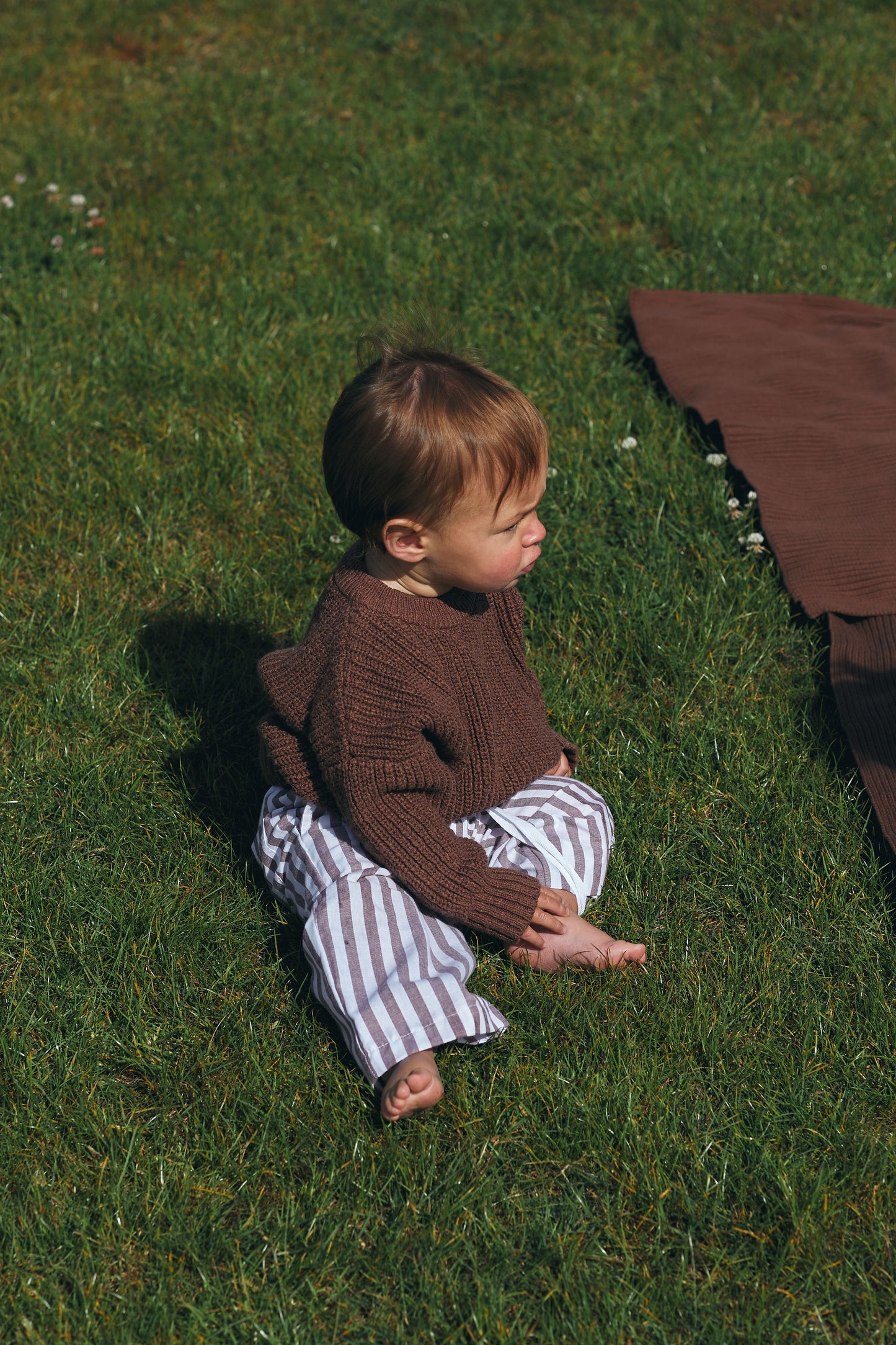 Darcy Chunky Knit Sweater - Walnut