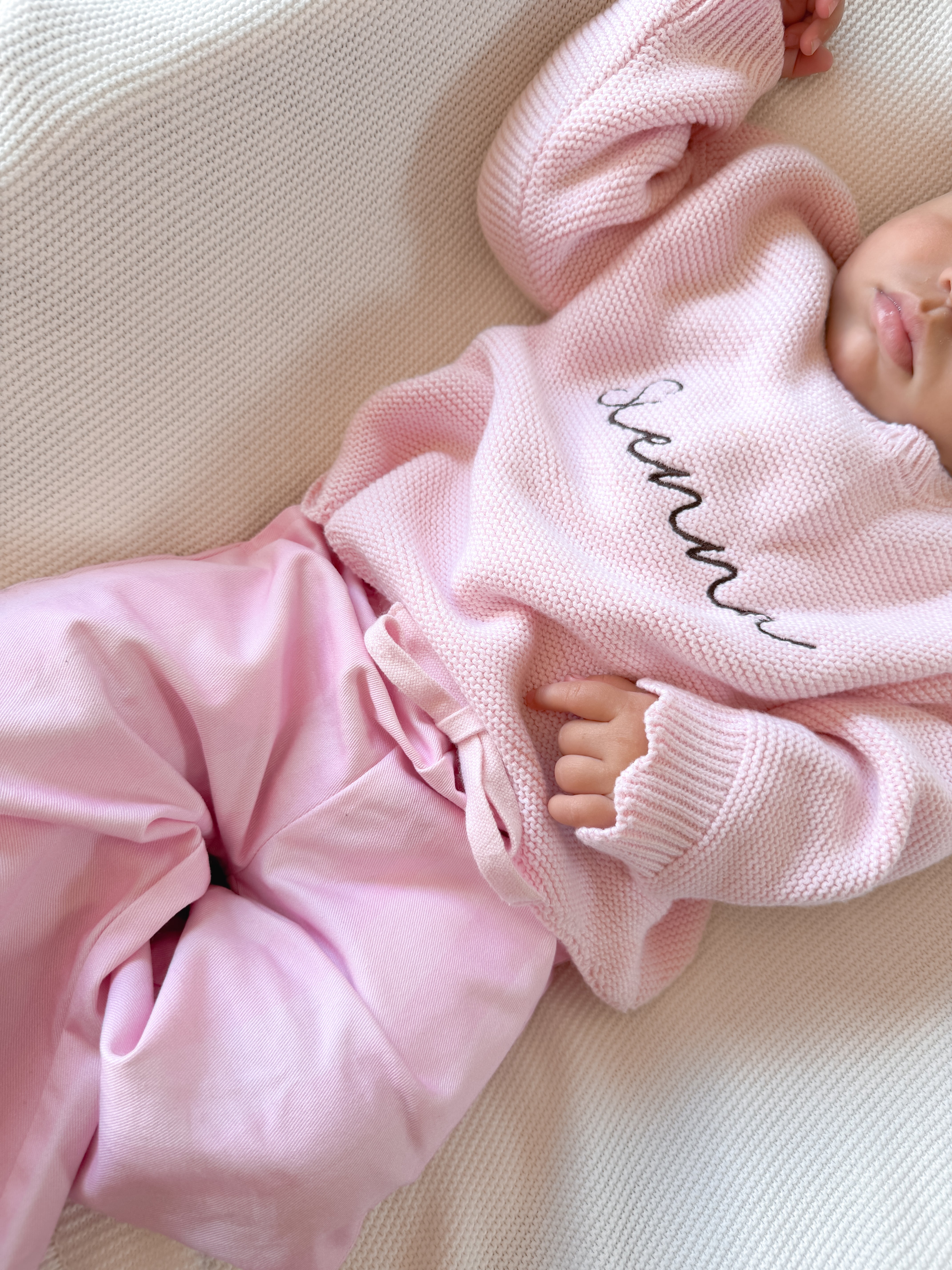 Sweetheart Sweater - Ballet Pink