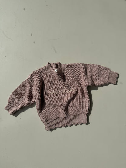 Sunday Knit Sweater - Vintage Dusk