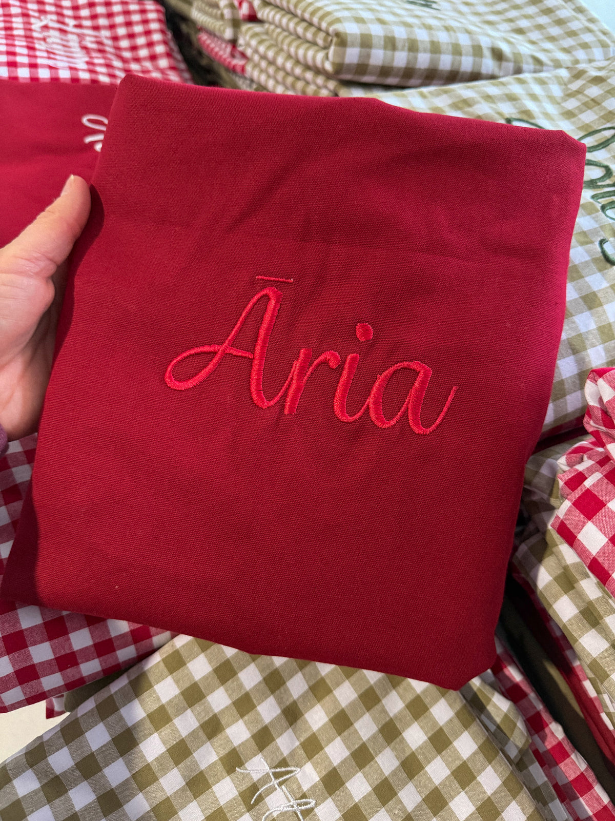 Heirloom Christmas Santa Sack - Mulberry