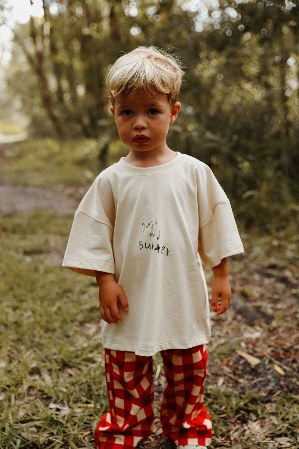 Just Add Butter Boxy Tee - Buttermilk