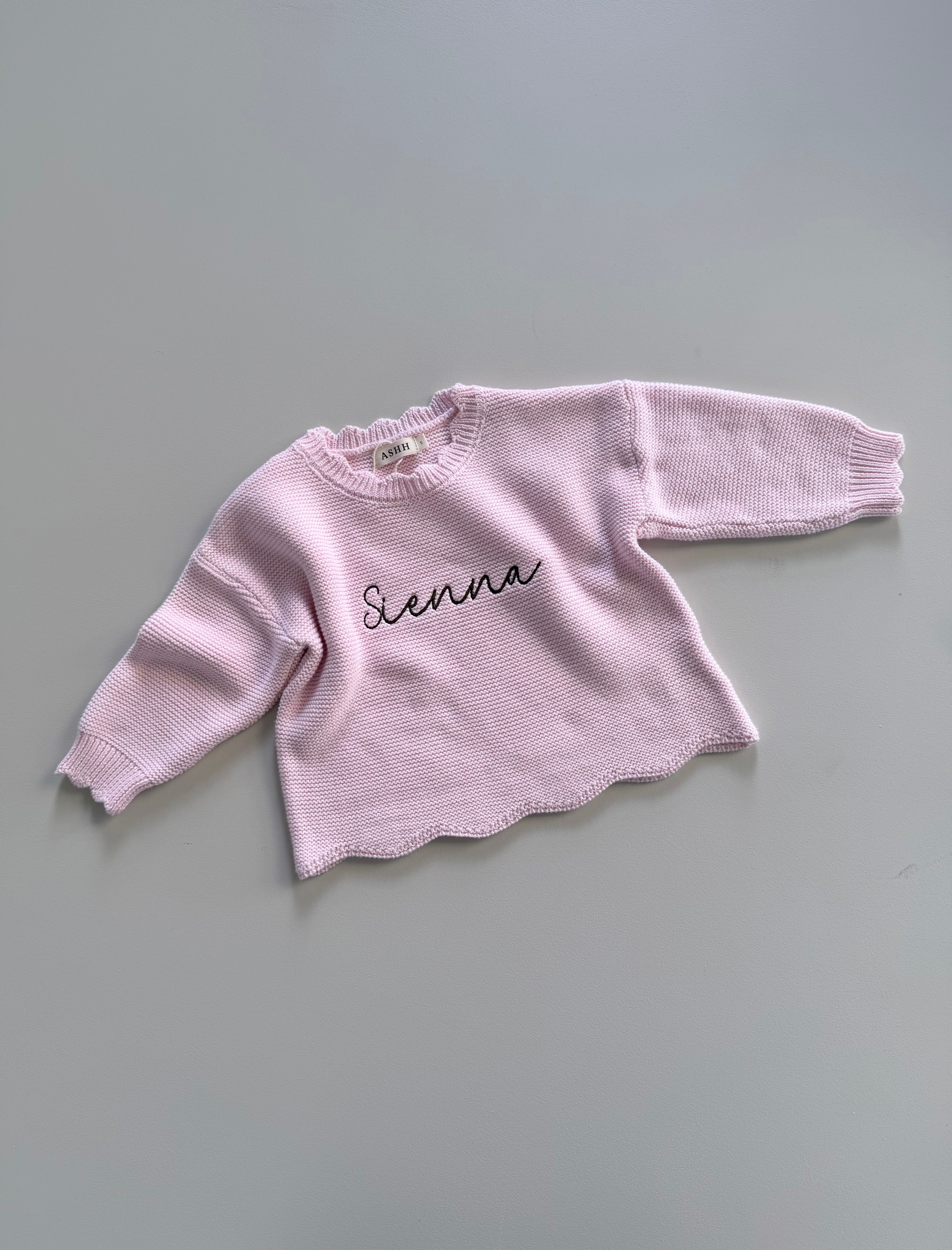 Sweetheart Sweater - Ballet Pink