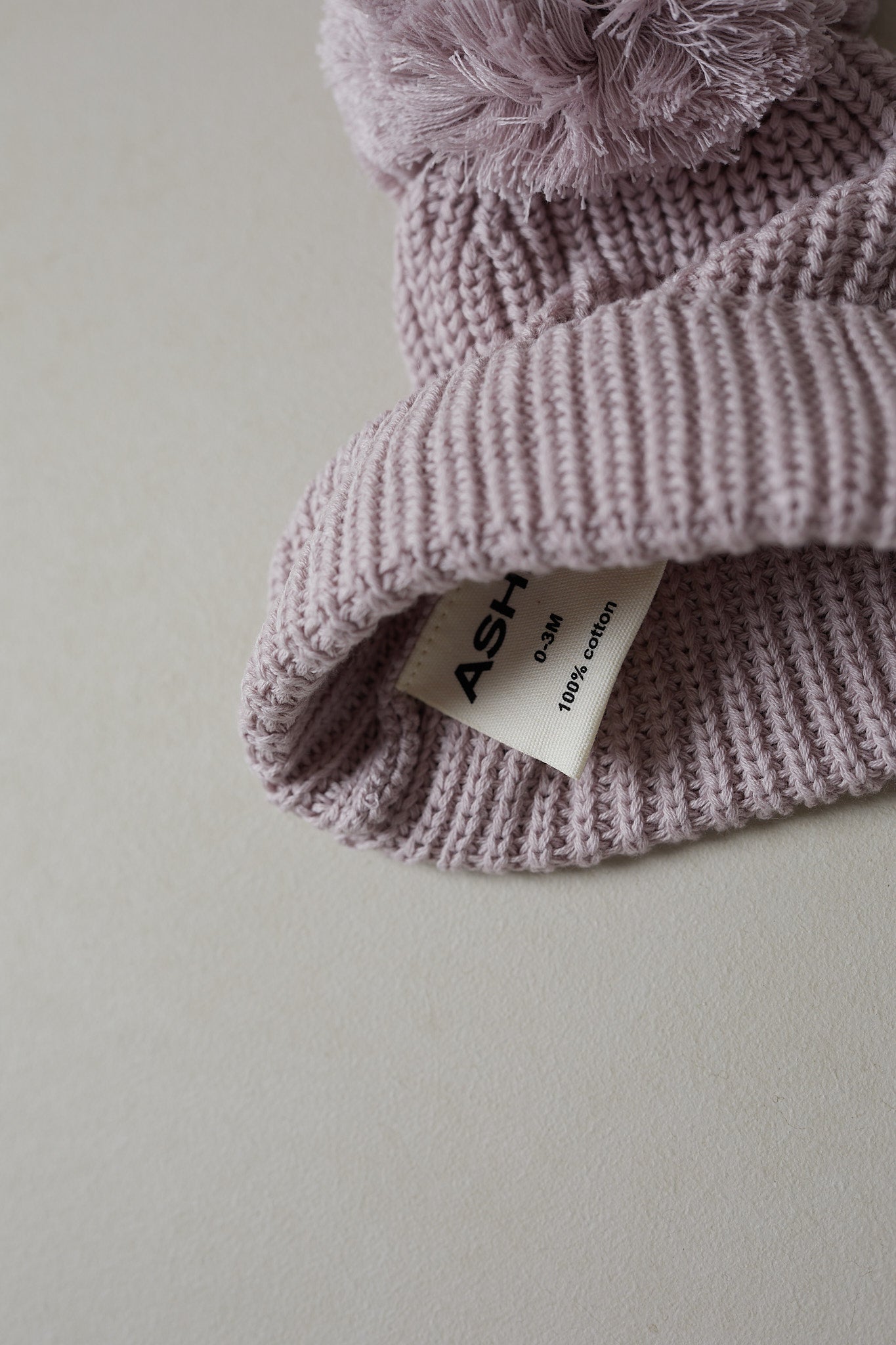 Chunky Knit Beanie - Plum