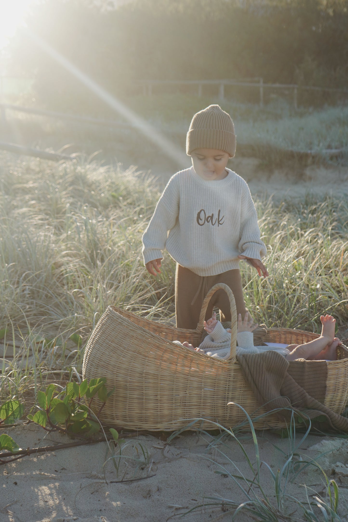 Heritage Knit Sweater - Oat Marle
