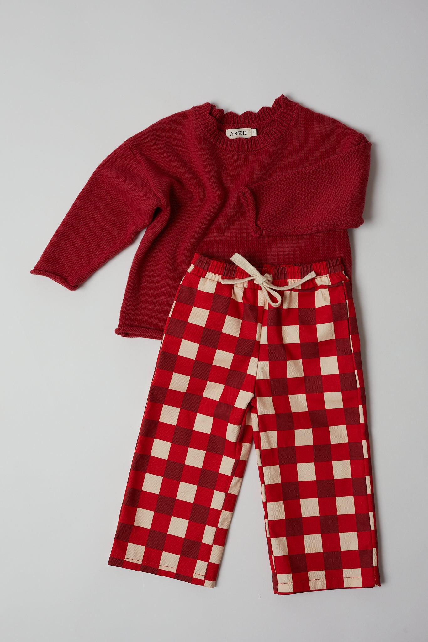 Picnic Pant - Cherry Check