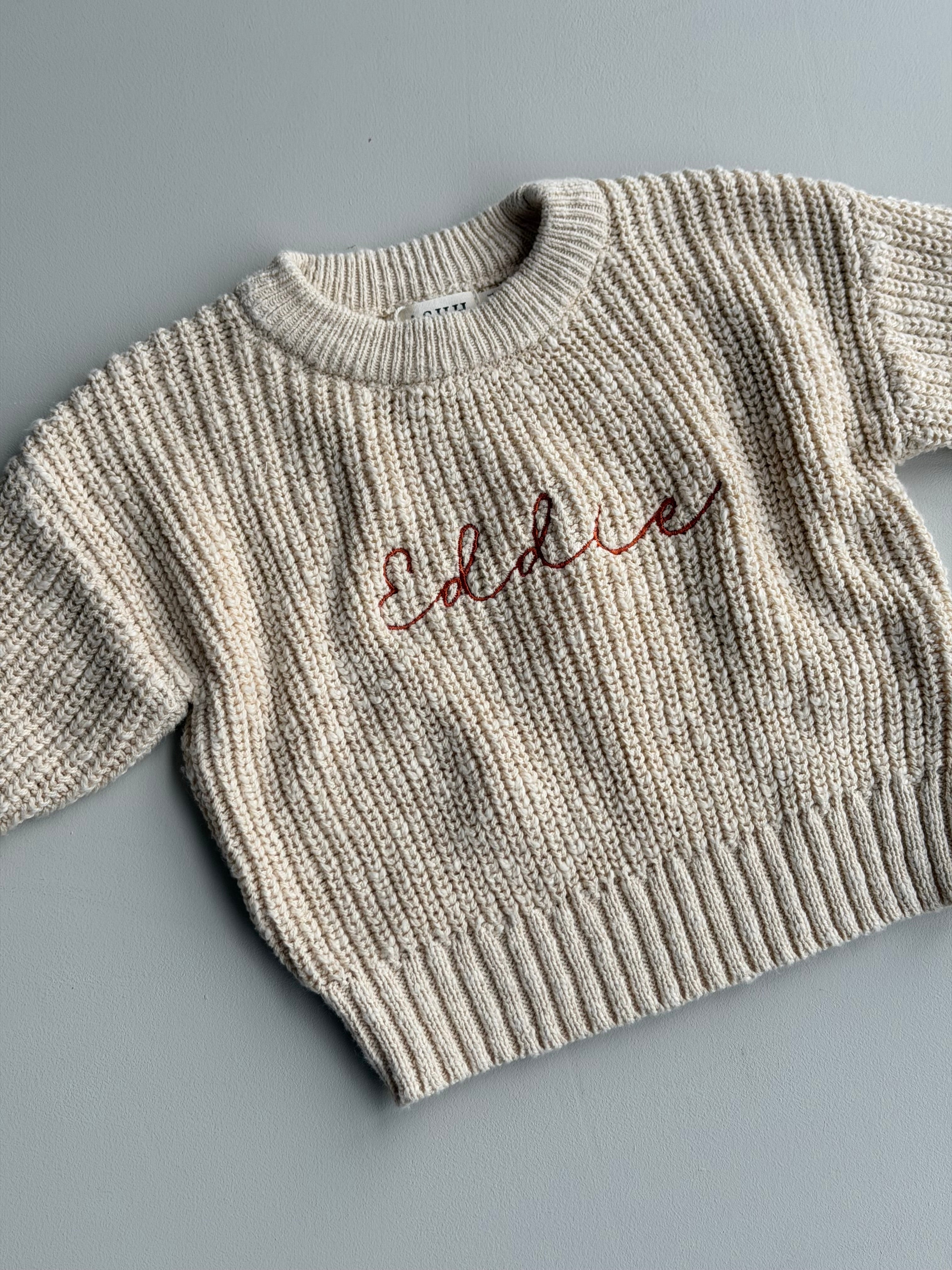 Darcy Textured Knit Sweater | Honey