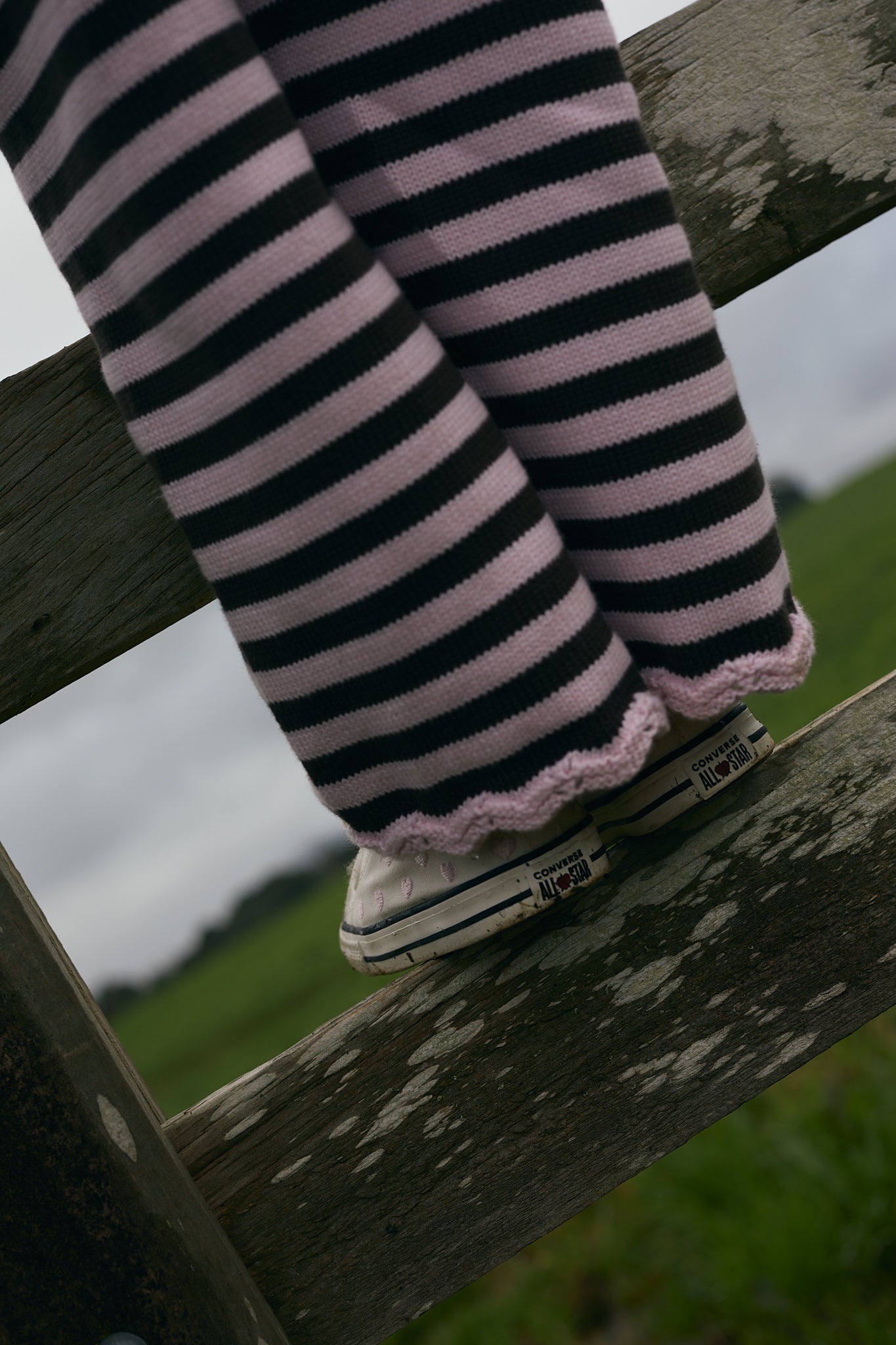 Alice Knit Pant | Pinky Stripe