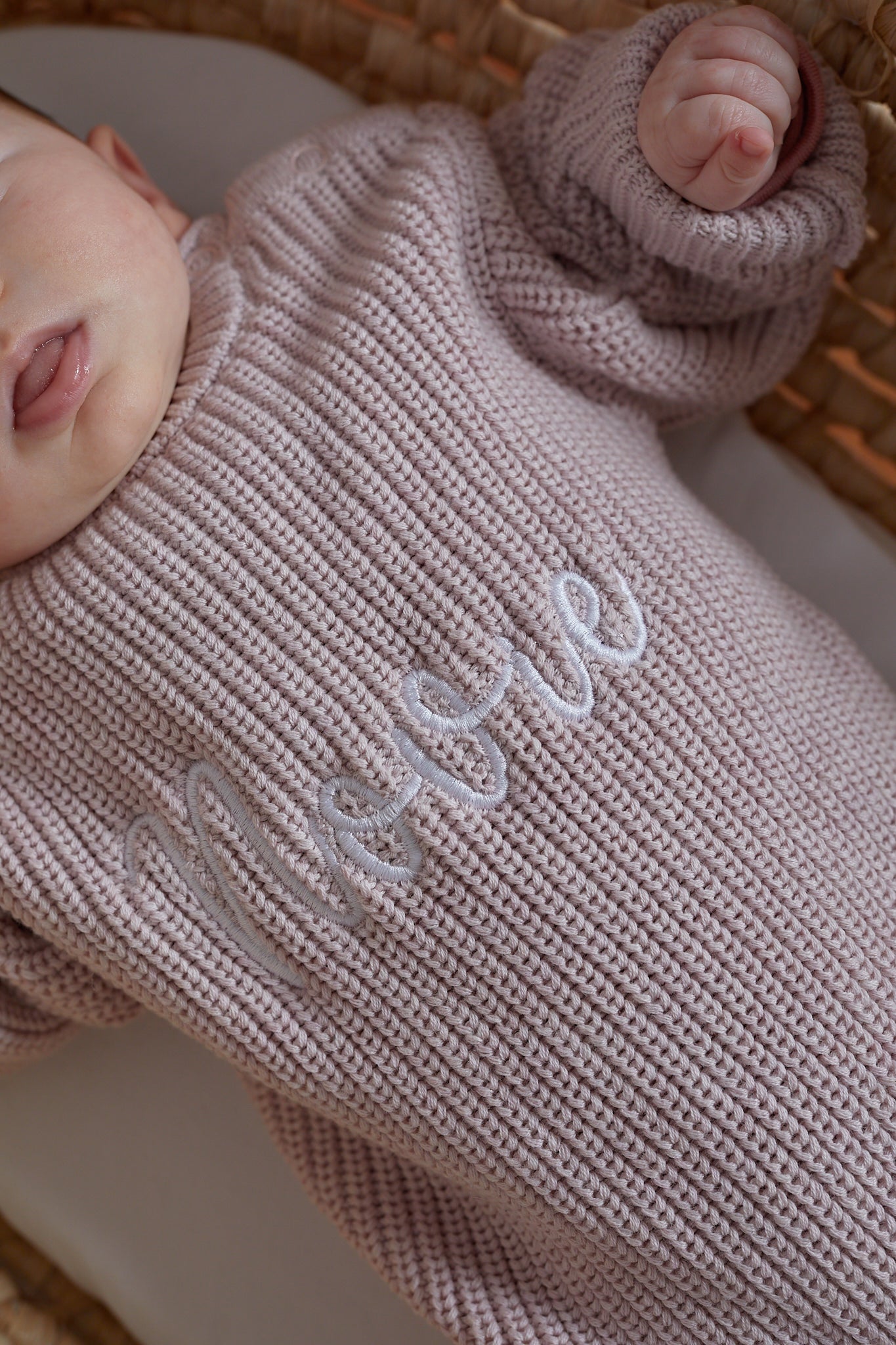 Novie Knit Romper - Dusk