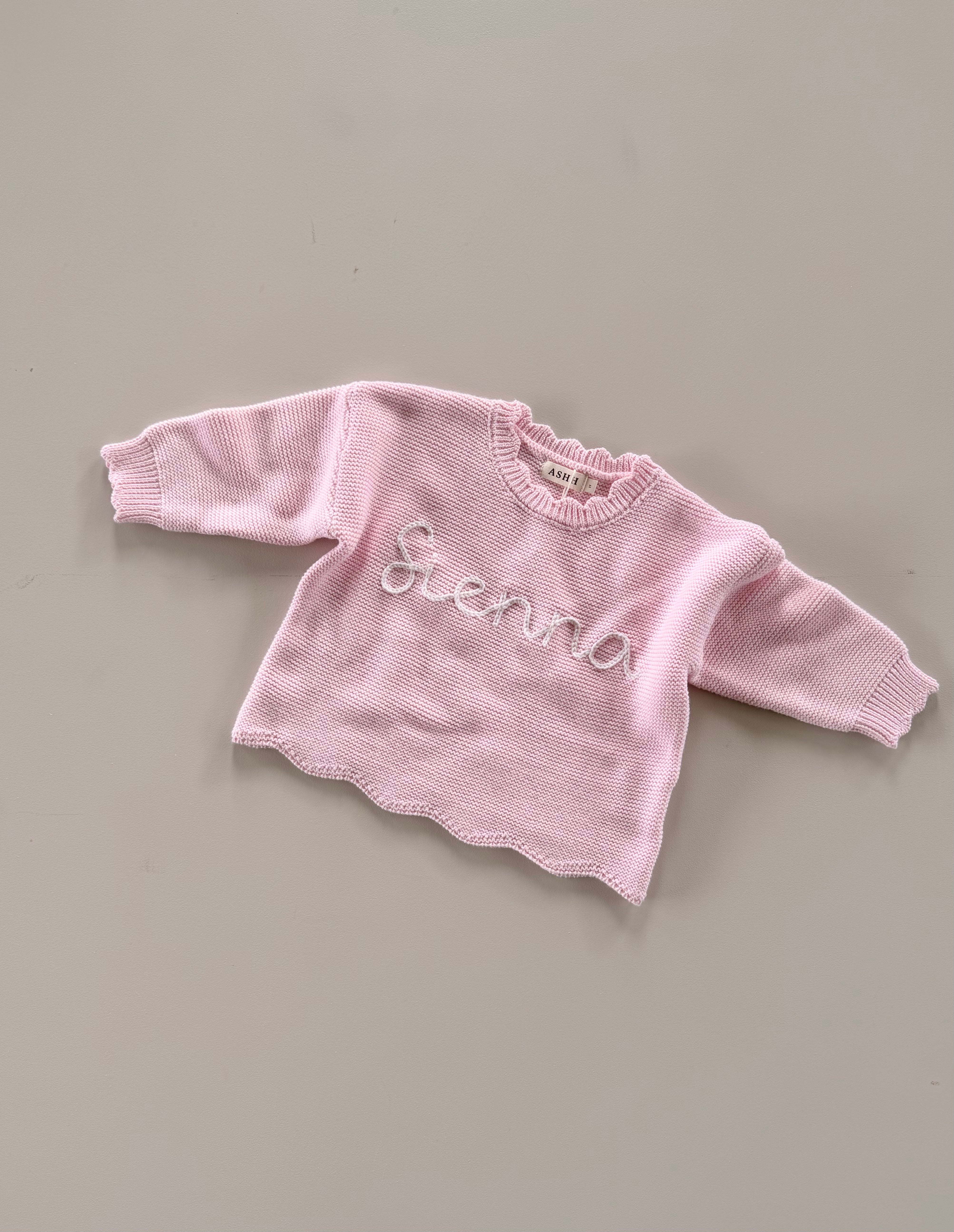 Sweetheart Sweater - Ballet Pink