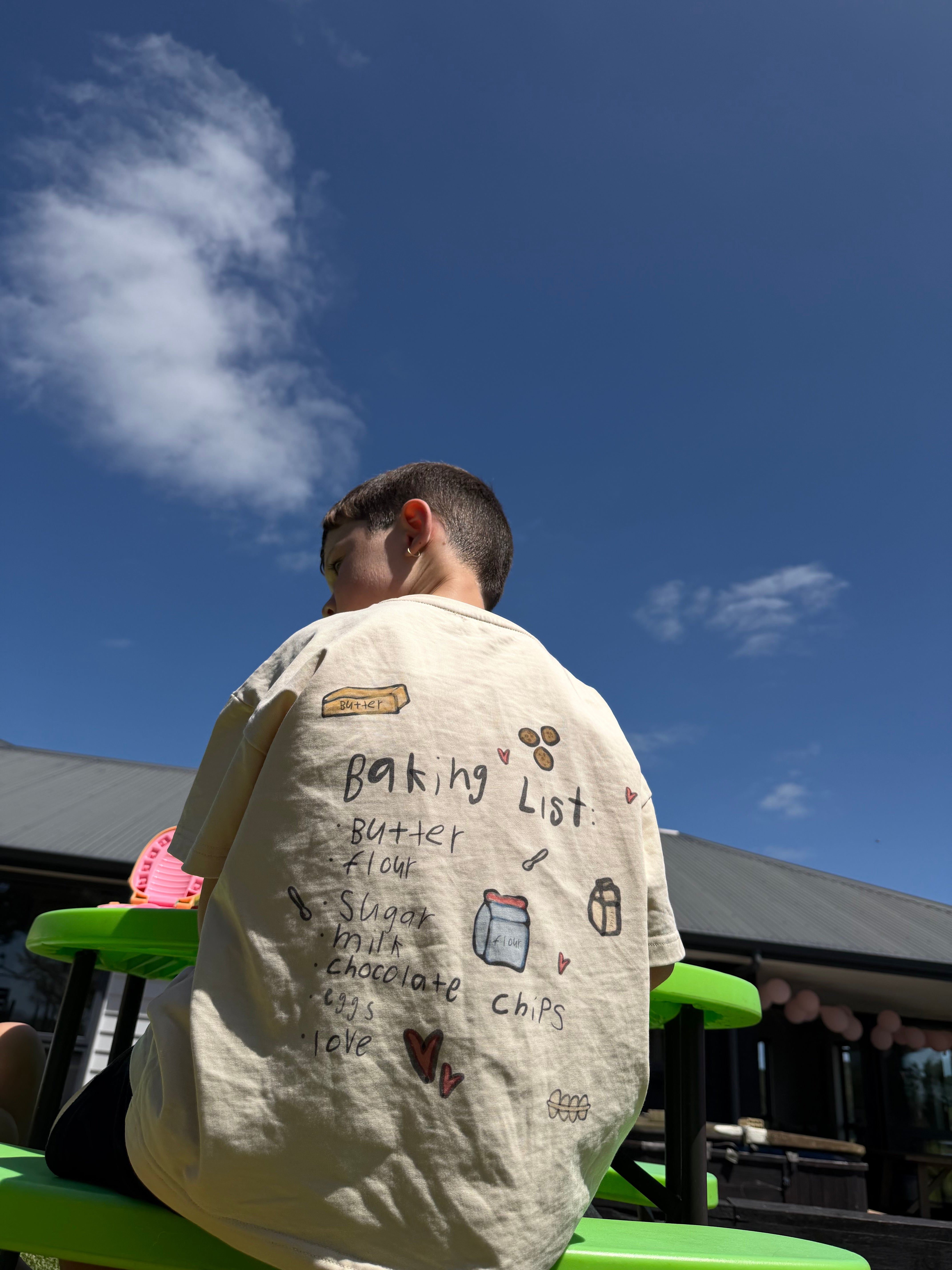 Just Add Butter Boxy Tee - Buttermilk