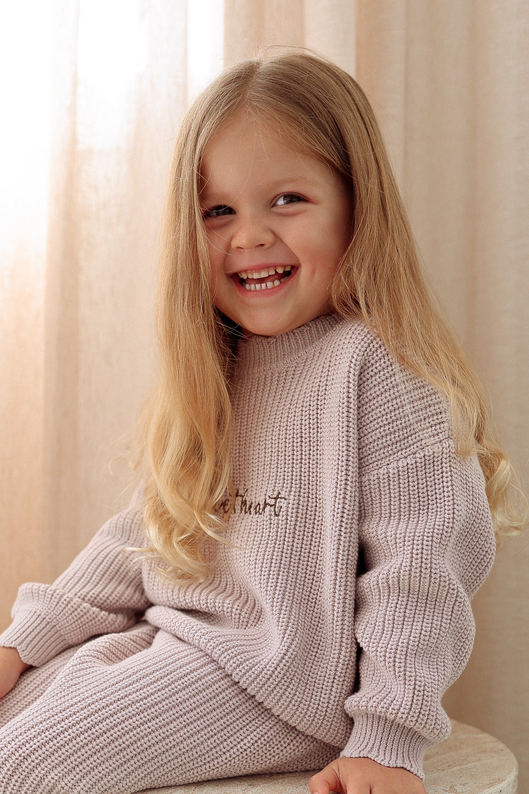 Sunday Knit Sweater - Plum