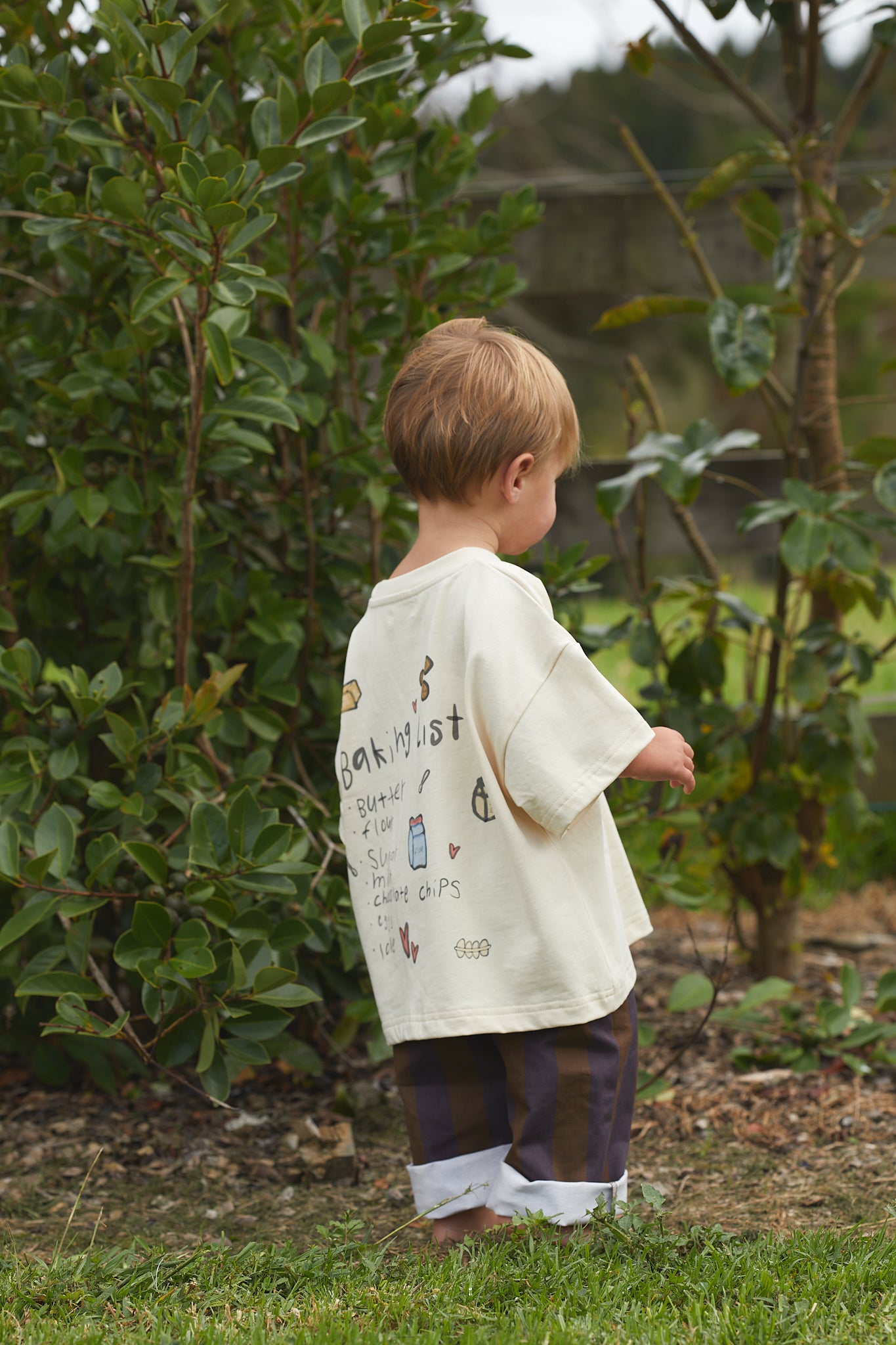 Picnic Pant - Moss Stripe