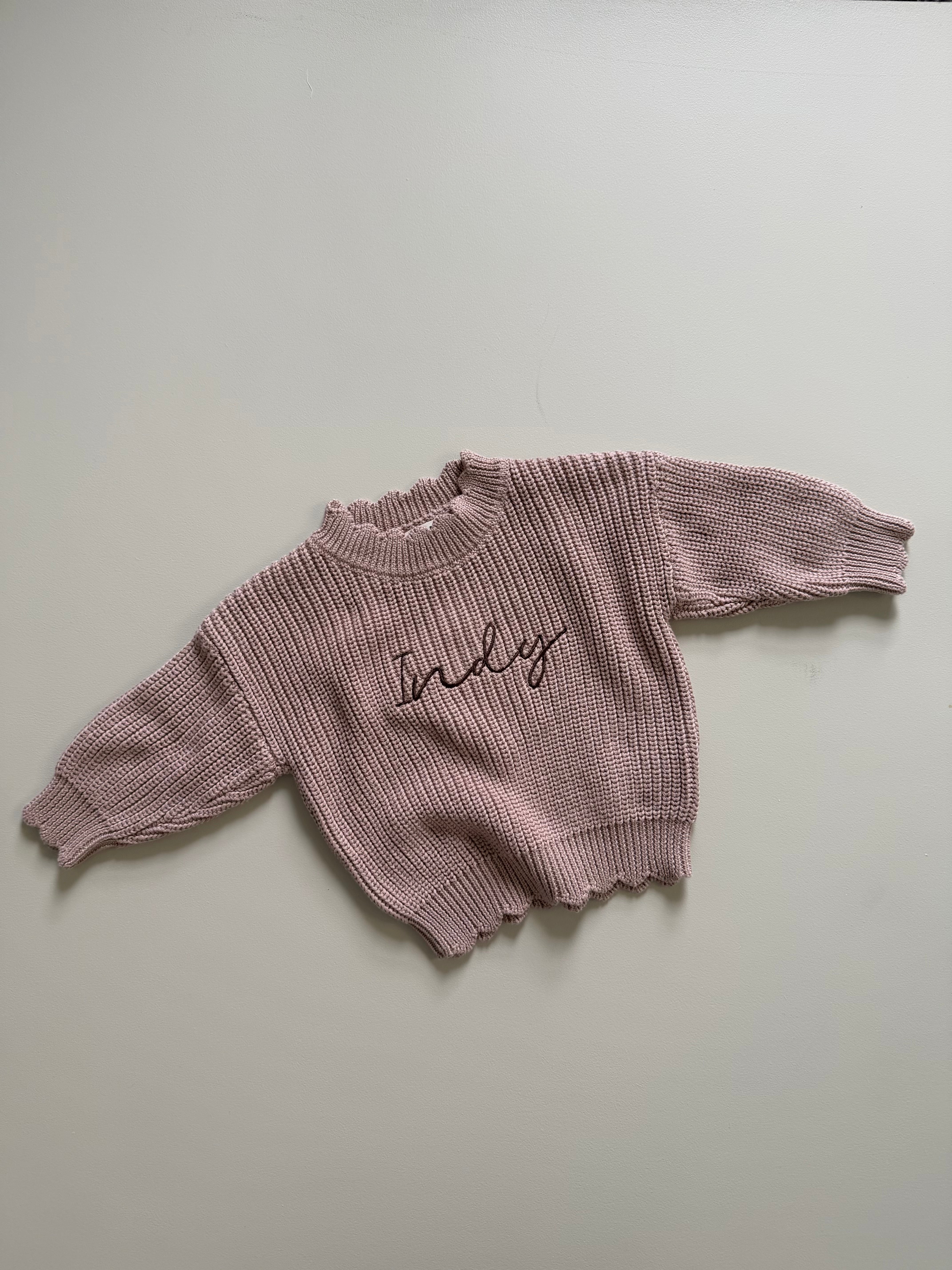 Sunday Knit Sweater - Vintage Dusk