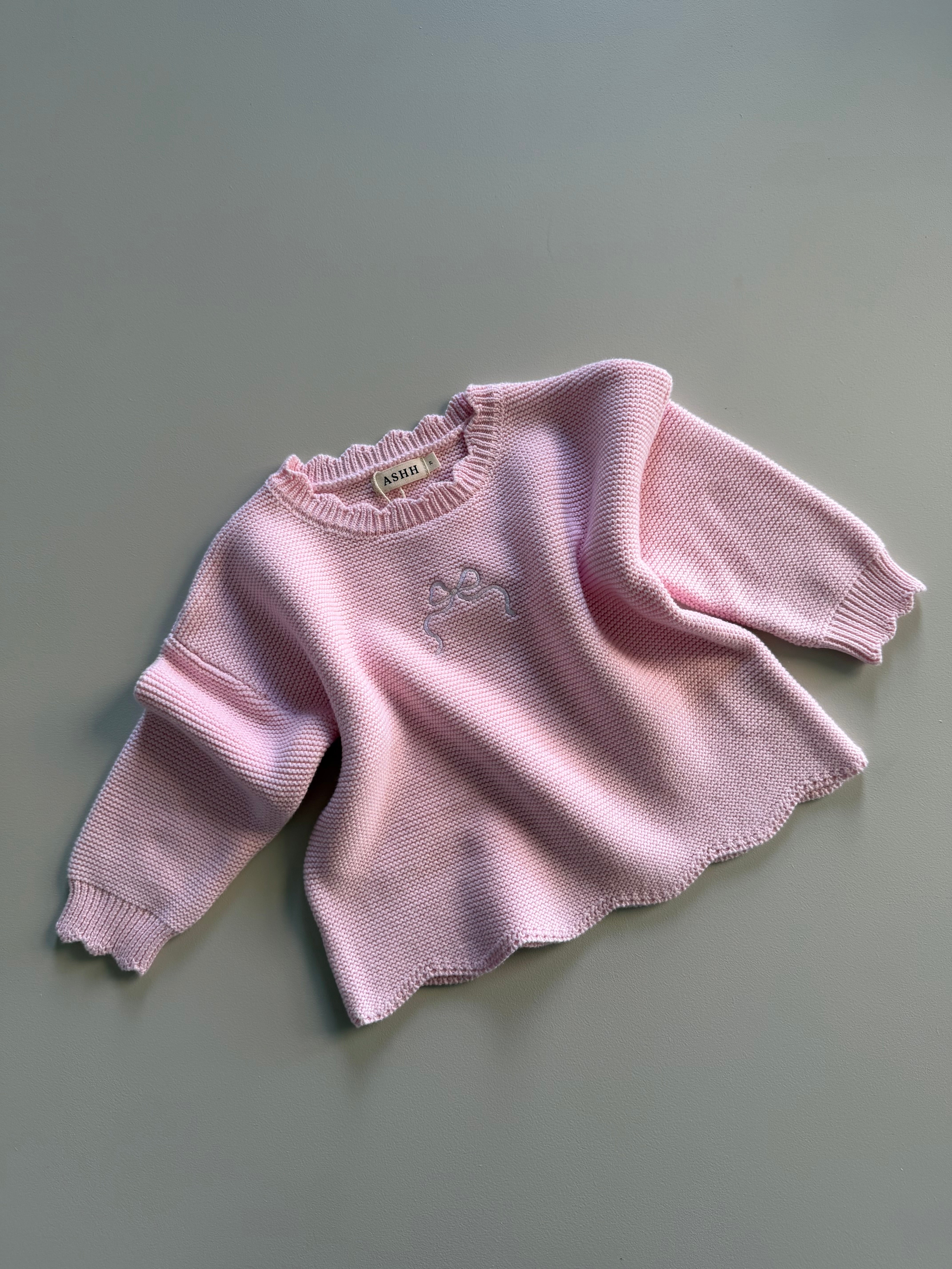 Sweetheart Sweater - Ballet Pink