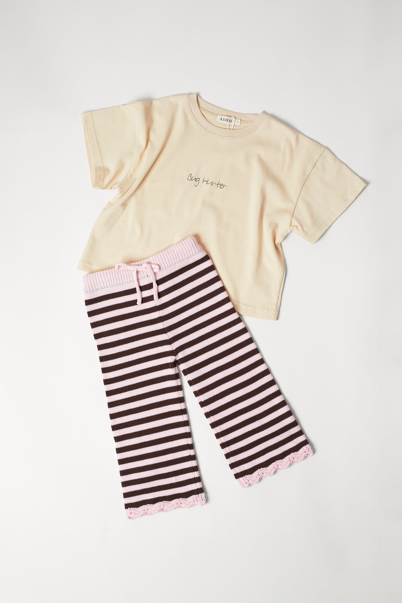 Alice Knit Pant | Pinky Stripe