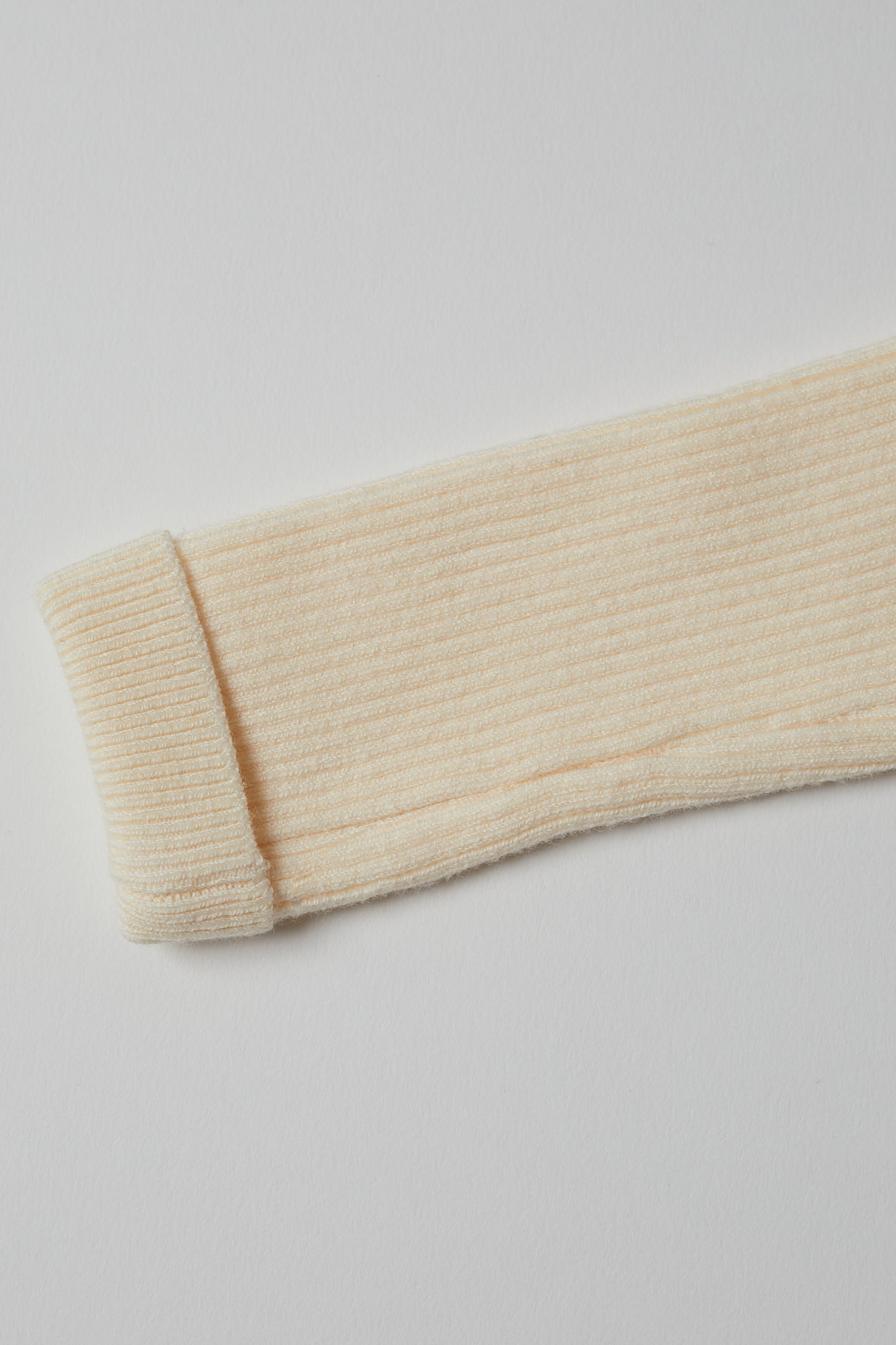 Lounge Ribbed Knit Tight | Cream